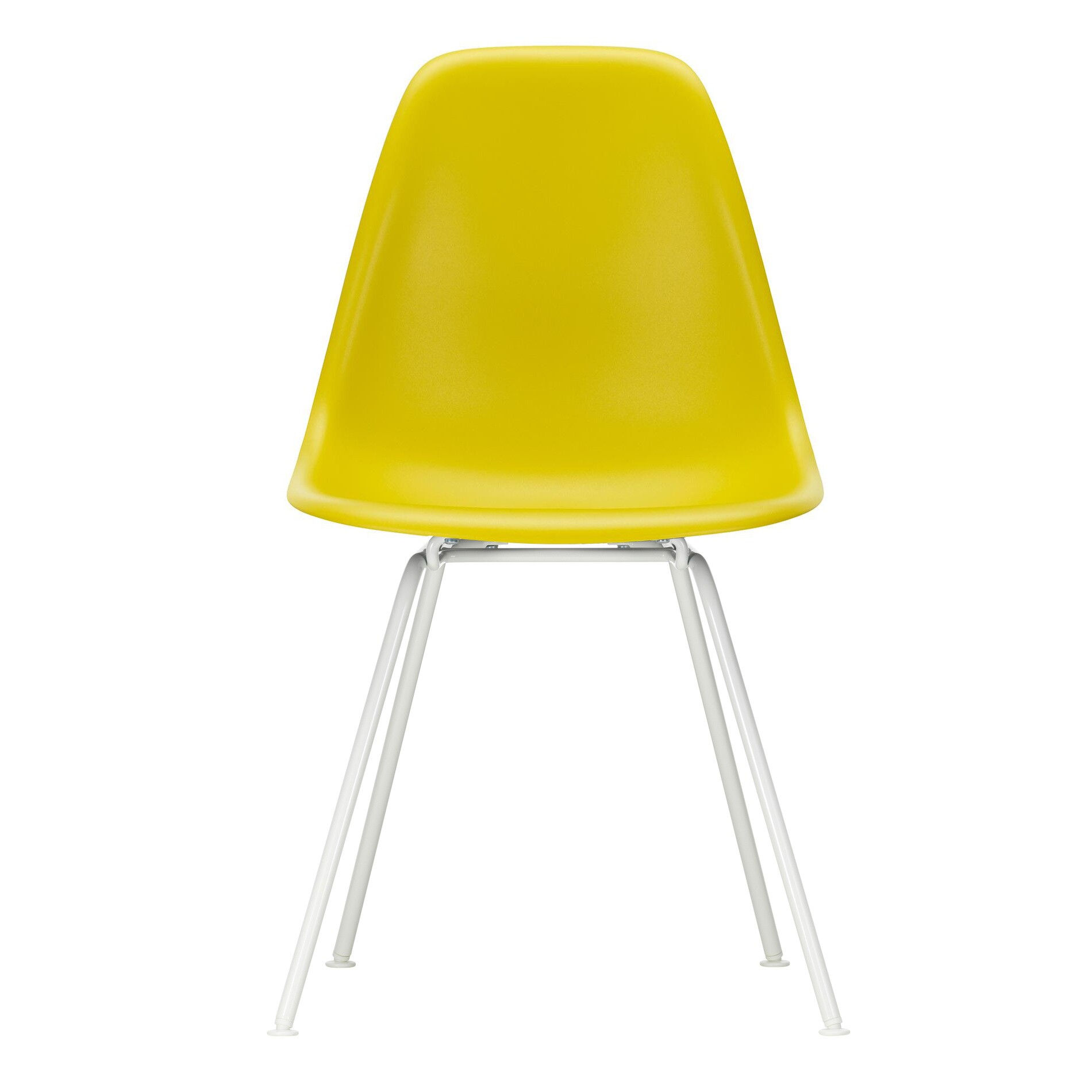 Eames Plastic Side Chair DSX RE White Base