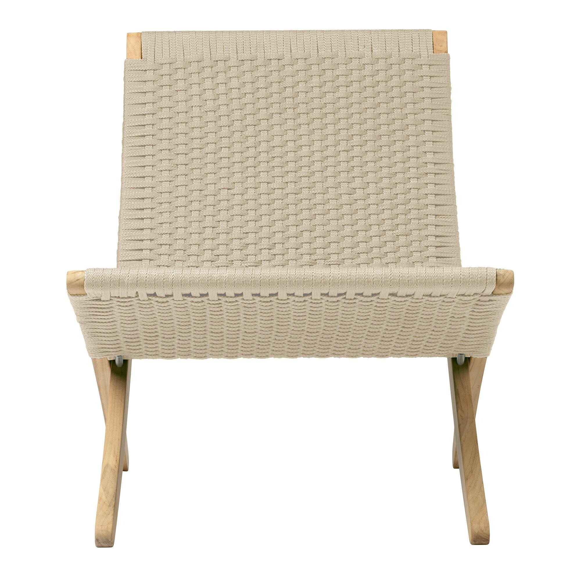 MG501 Cuba Chair Foldable With Cord Paper Yarn