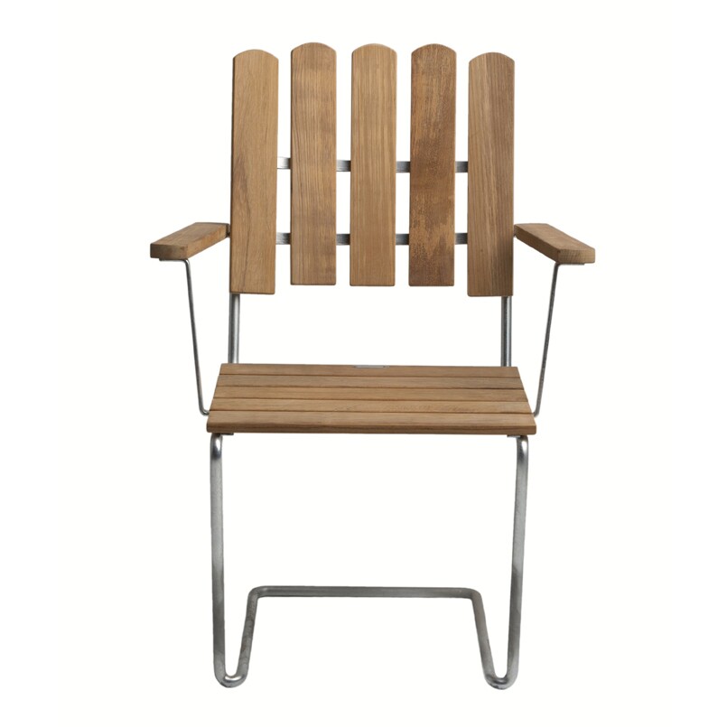 A2 Garden Armchair Oak