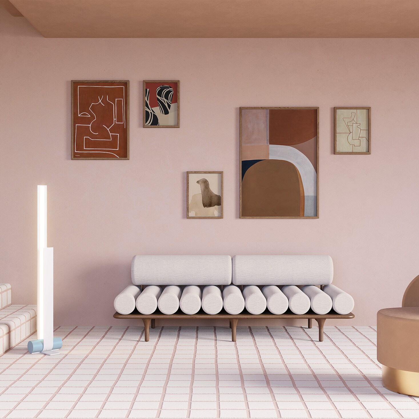 Antic Ideal 01 Art Print