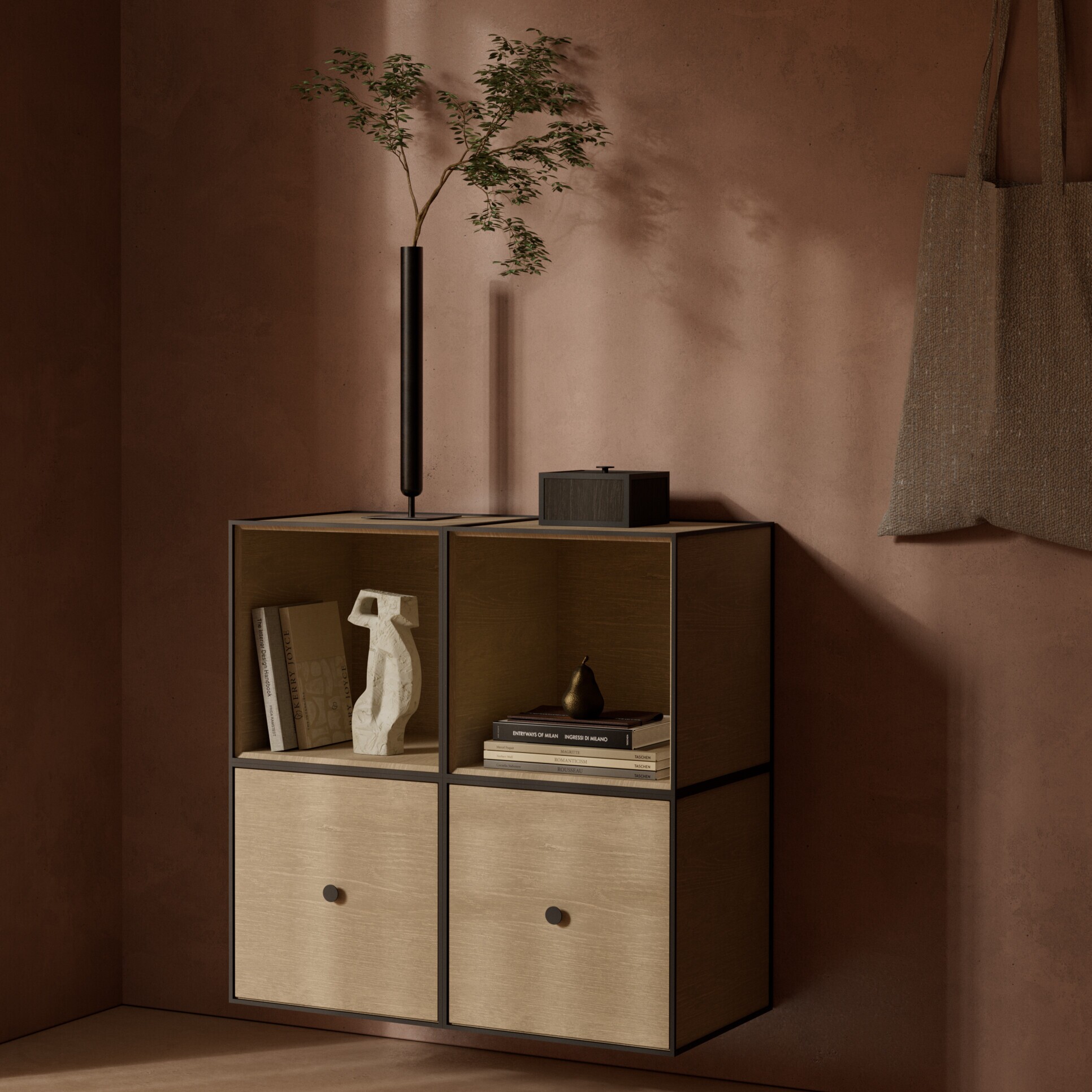 Frame 35 Cabinet Element with 2 Doors