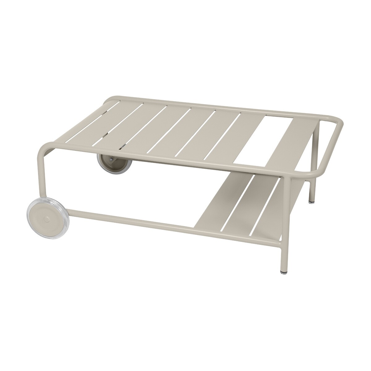 Luxembourg Low Garden Table with Castors