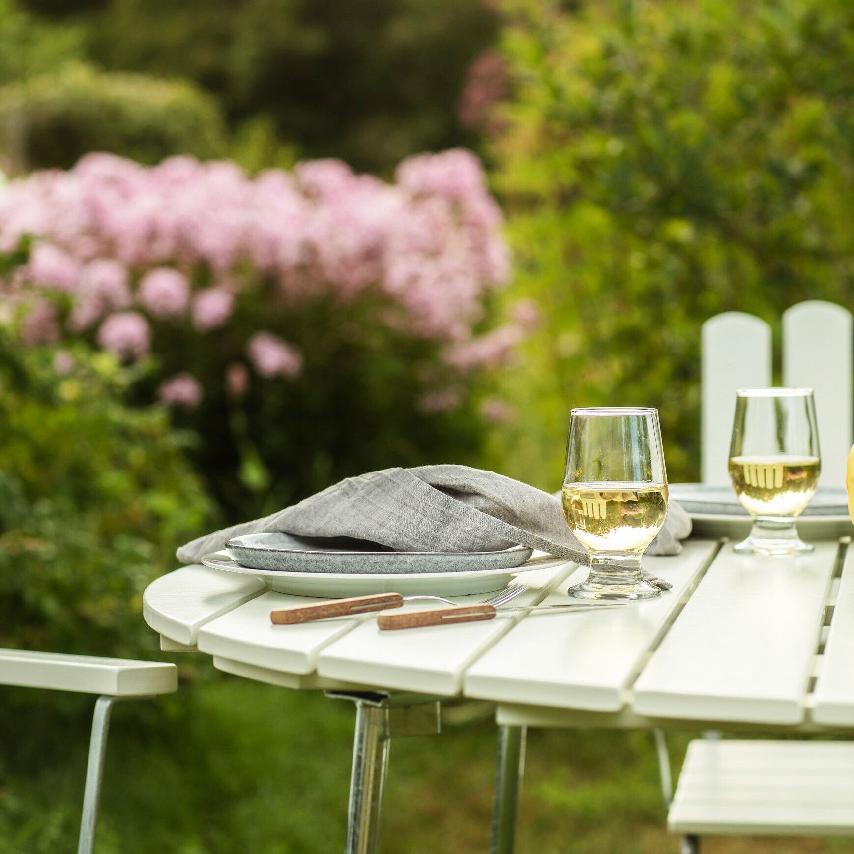 9A 120 Garden Dining Table Ø120cm Oak