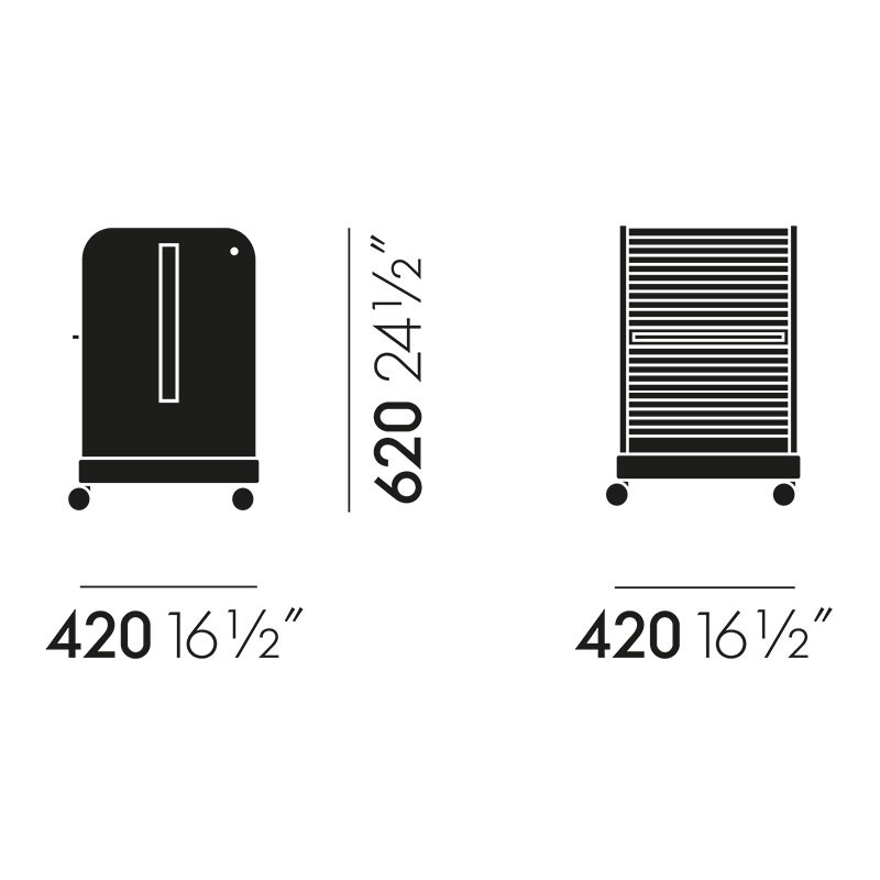 Follow Me 1 Container on Wheels