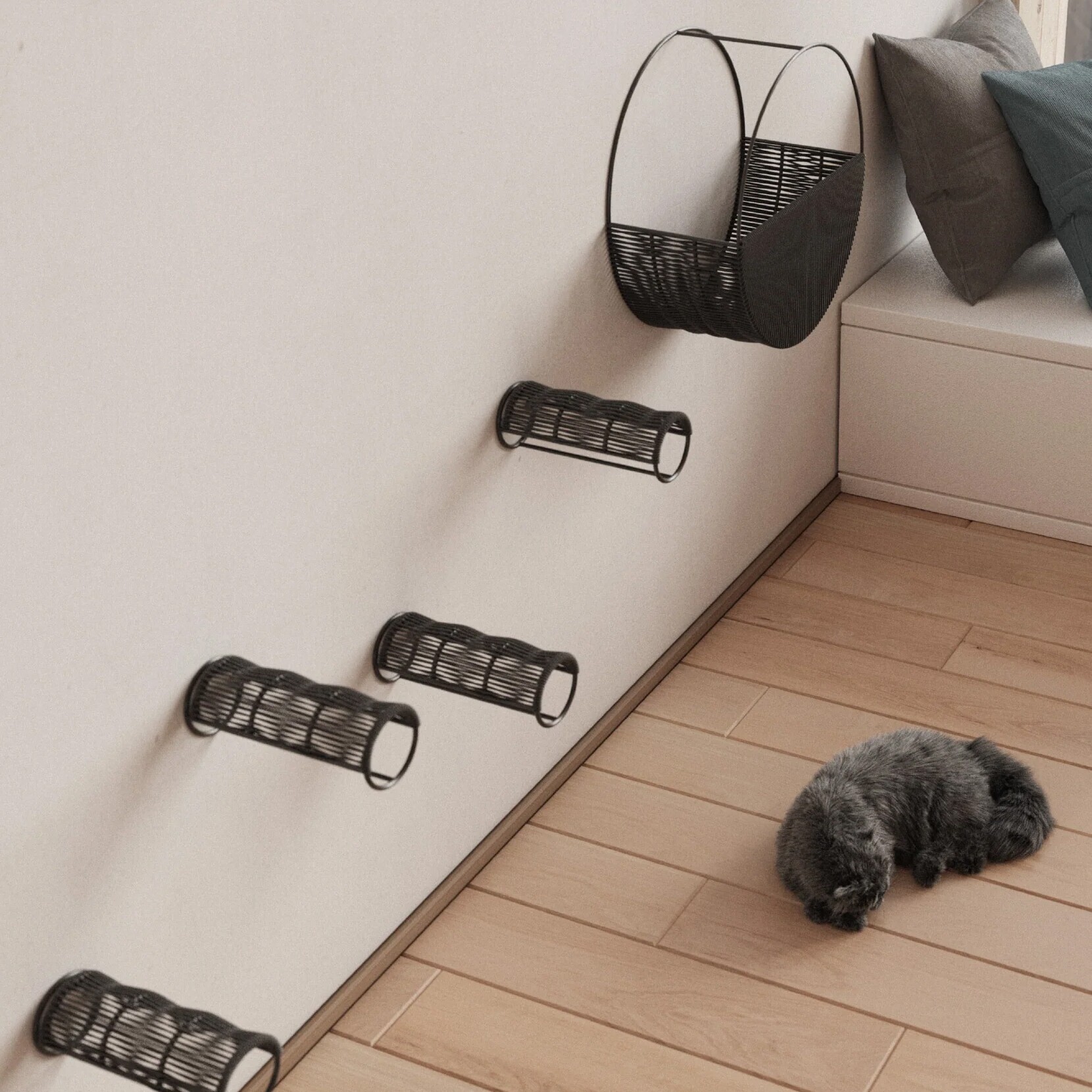 Gradino Wall-Mounted Cat Step
