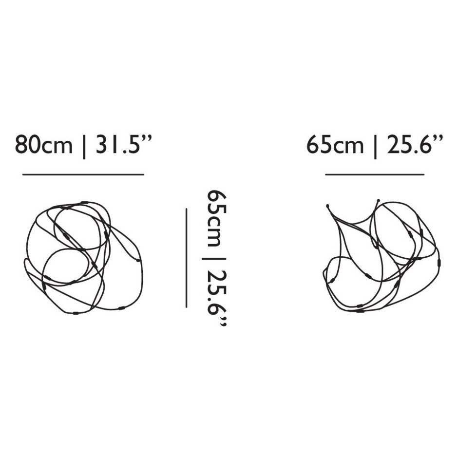 Flock of Light 11 LED Suspension Lamp