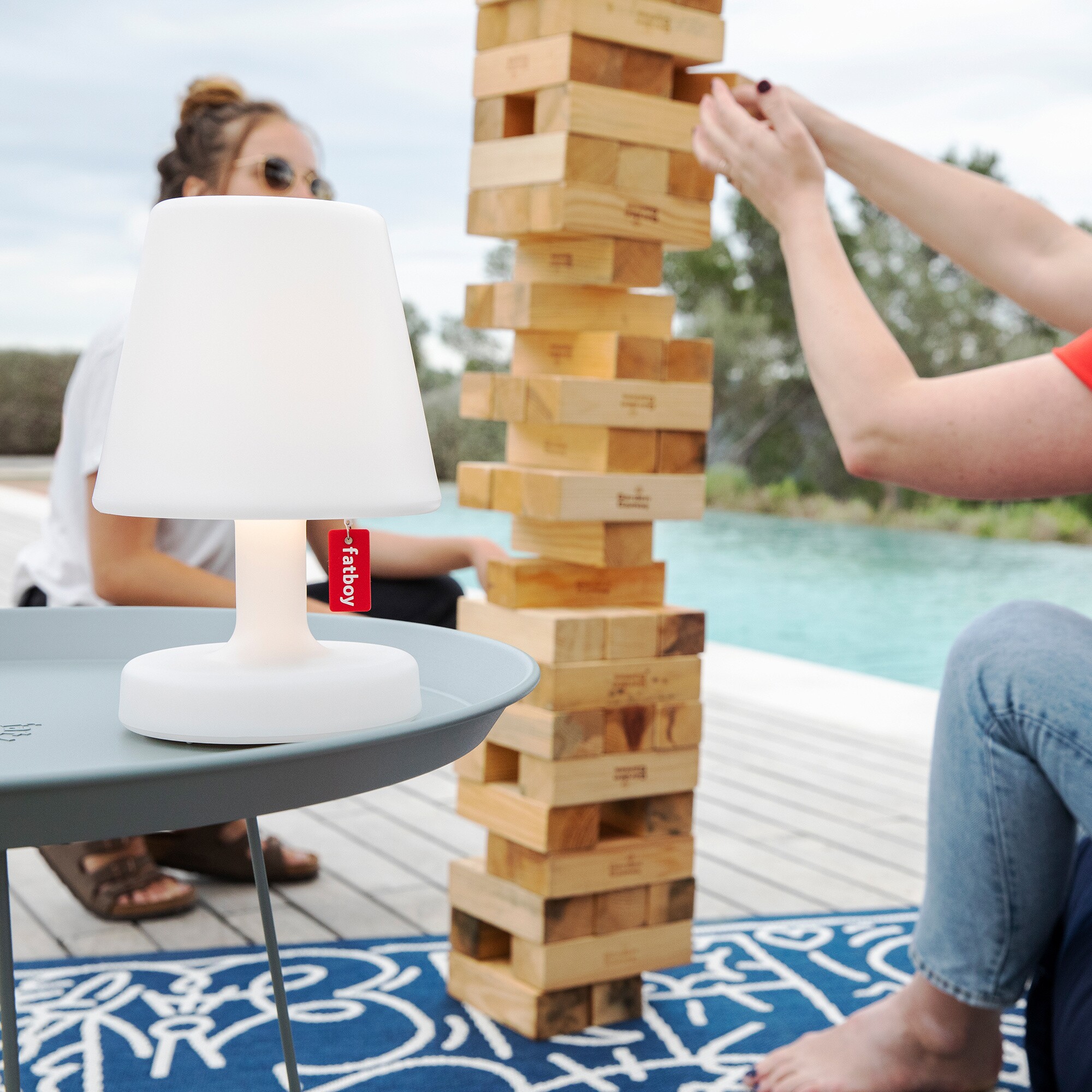 Edison the Petit Duo Pack LED Lamp with Battery Set of 2