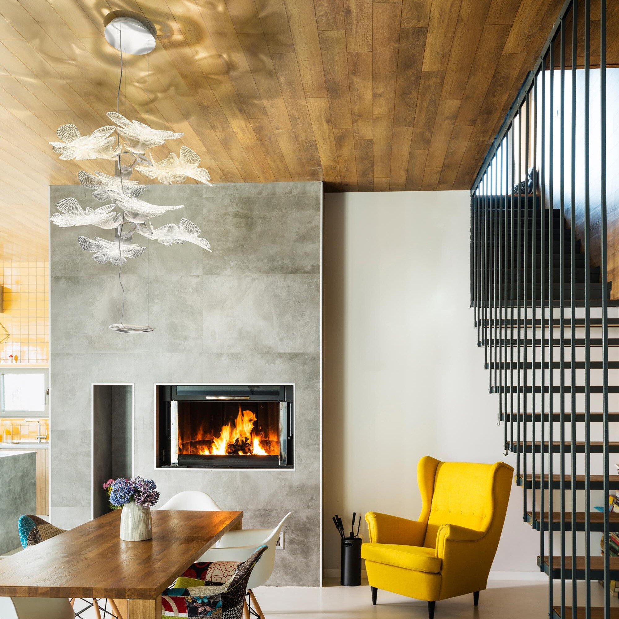 Chlorophilia 2 Sospensione LED Suspension Lamp App Control