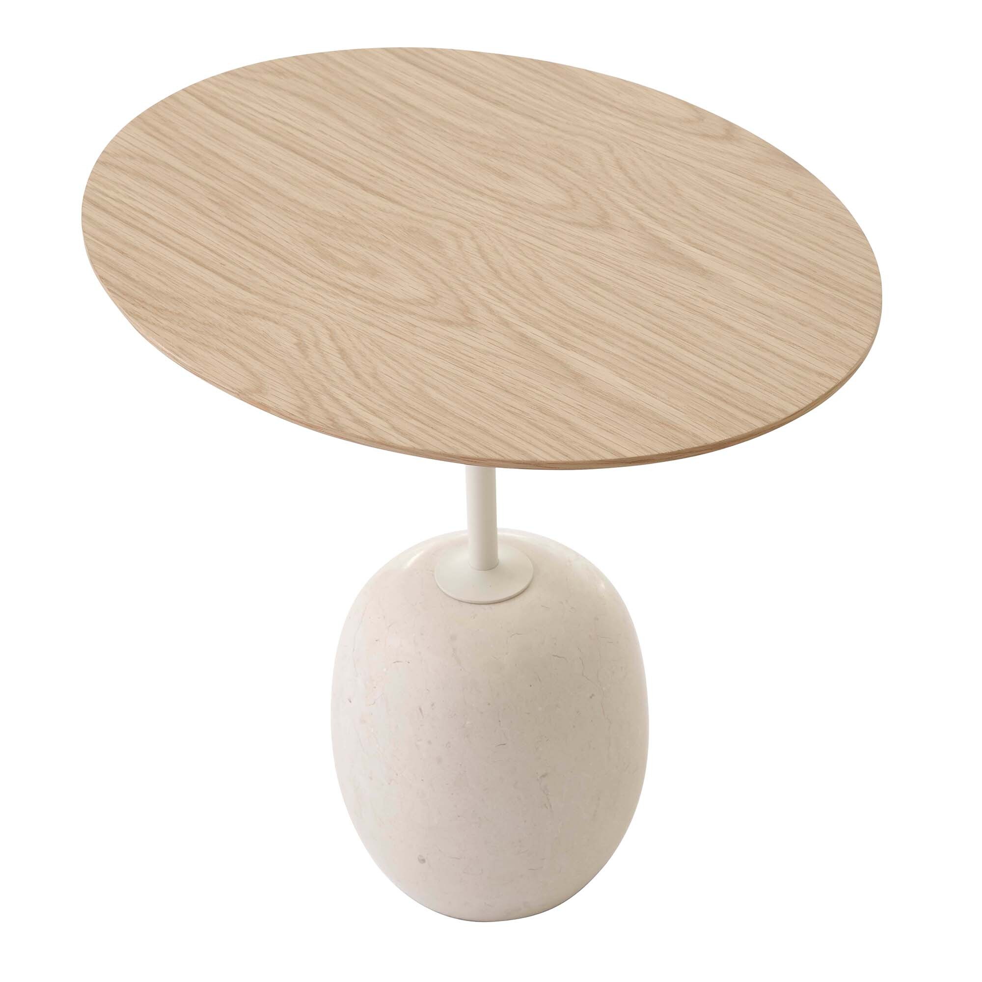 Lato LN9 Side Table Top Wood Oval