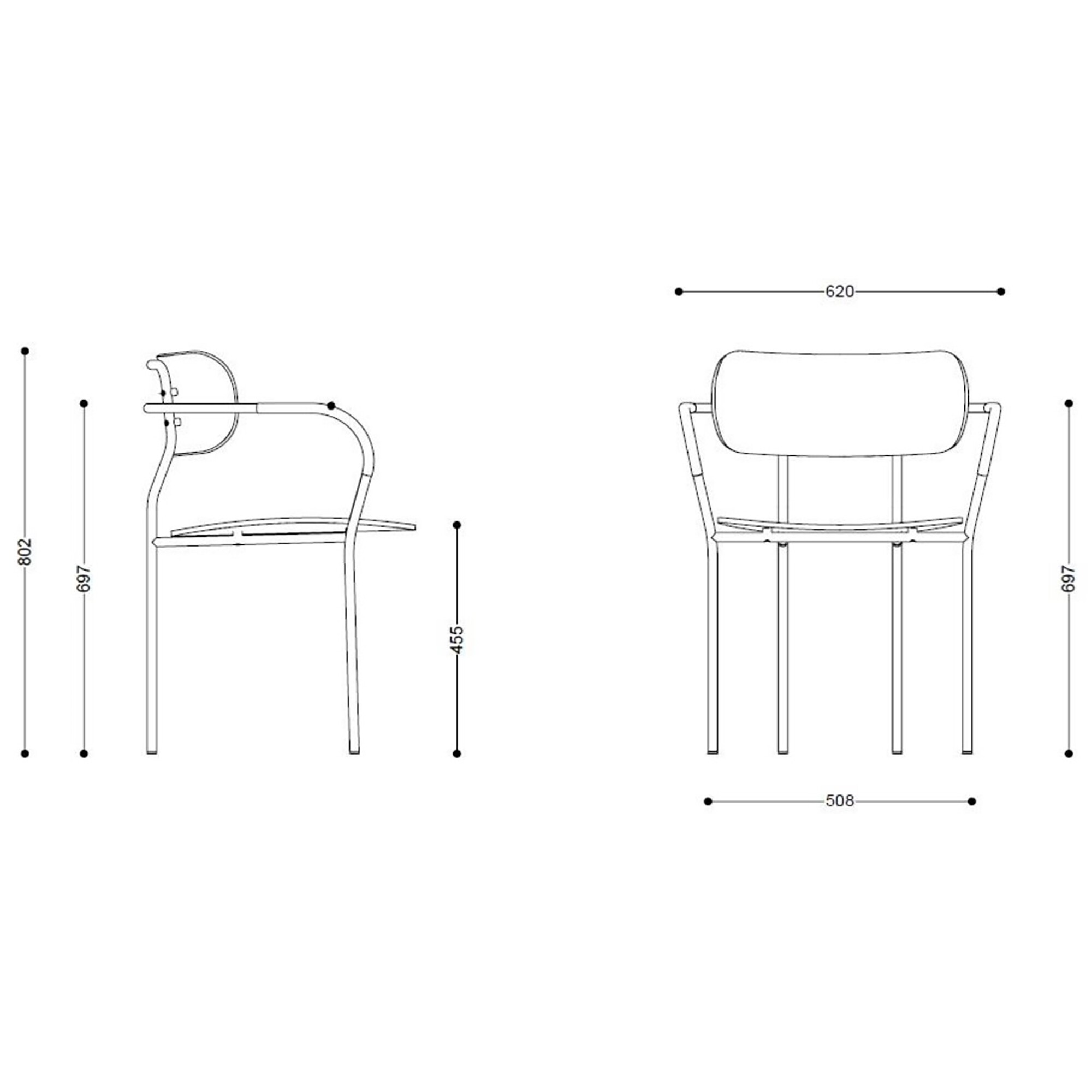 Coco Dining Armchair Fully Upholstered