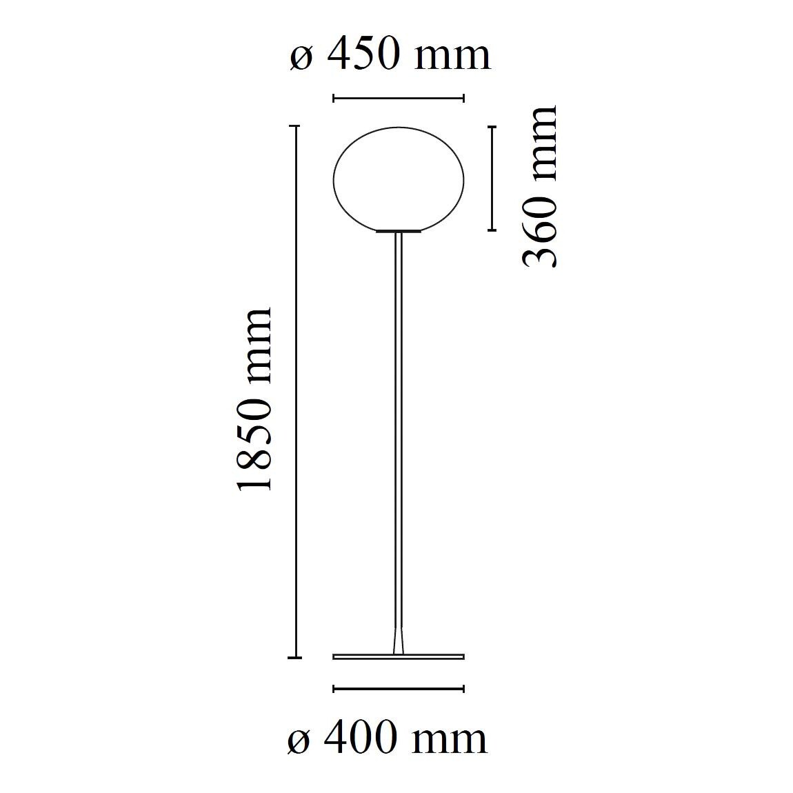Glo-Ball F3 Floor Lamp