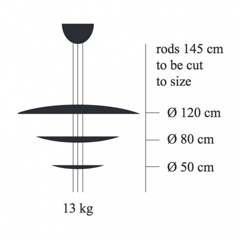 Macchina Della Luce C LED Suspension Lamp