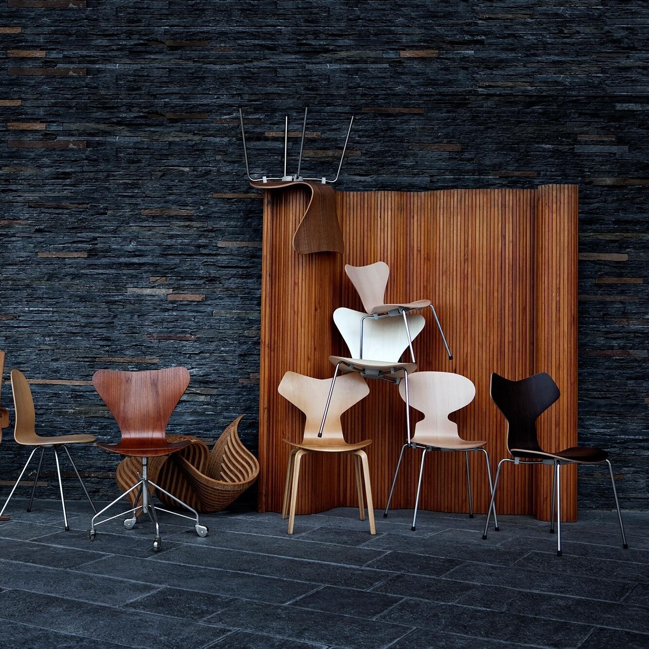 Ant™ Chair Wood Natural Veener