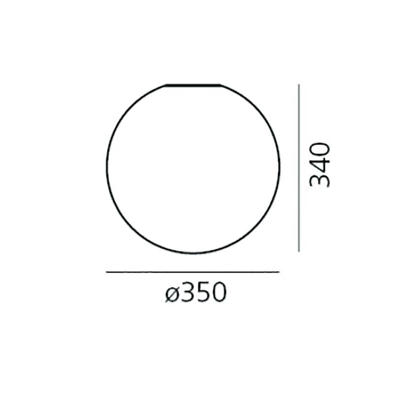 Dioscuri Parete Wall Lamp/Ceiling Lamp