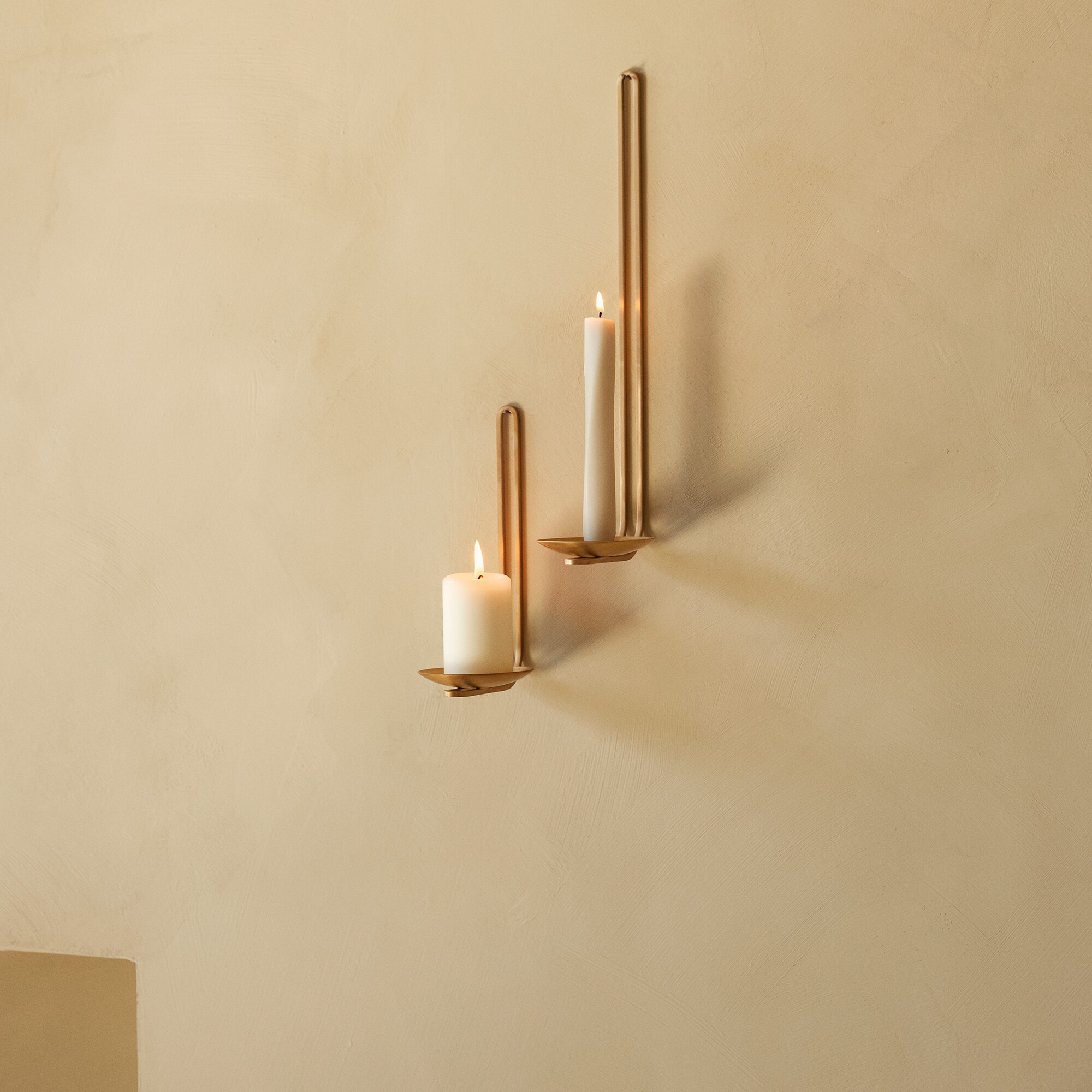 Clip Wall Candle Holder H 34cm