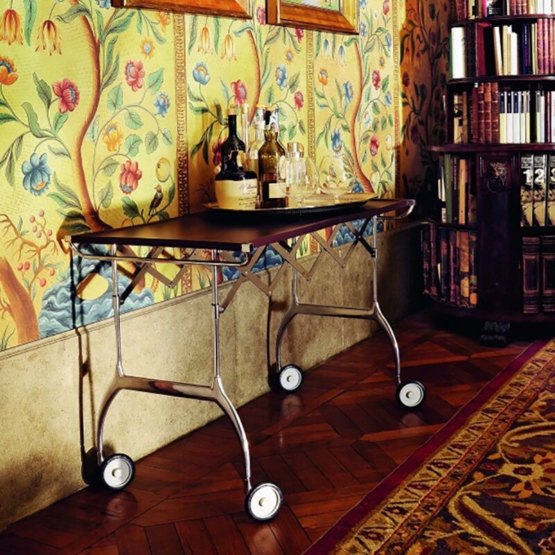Battista Serving Trolley foldable
