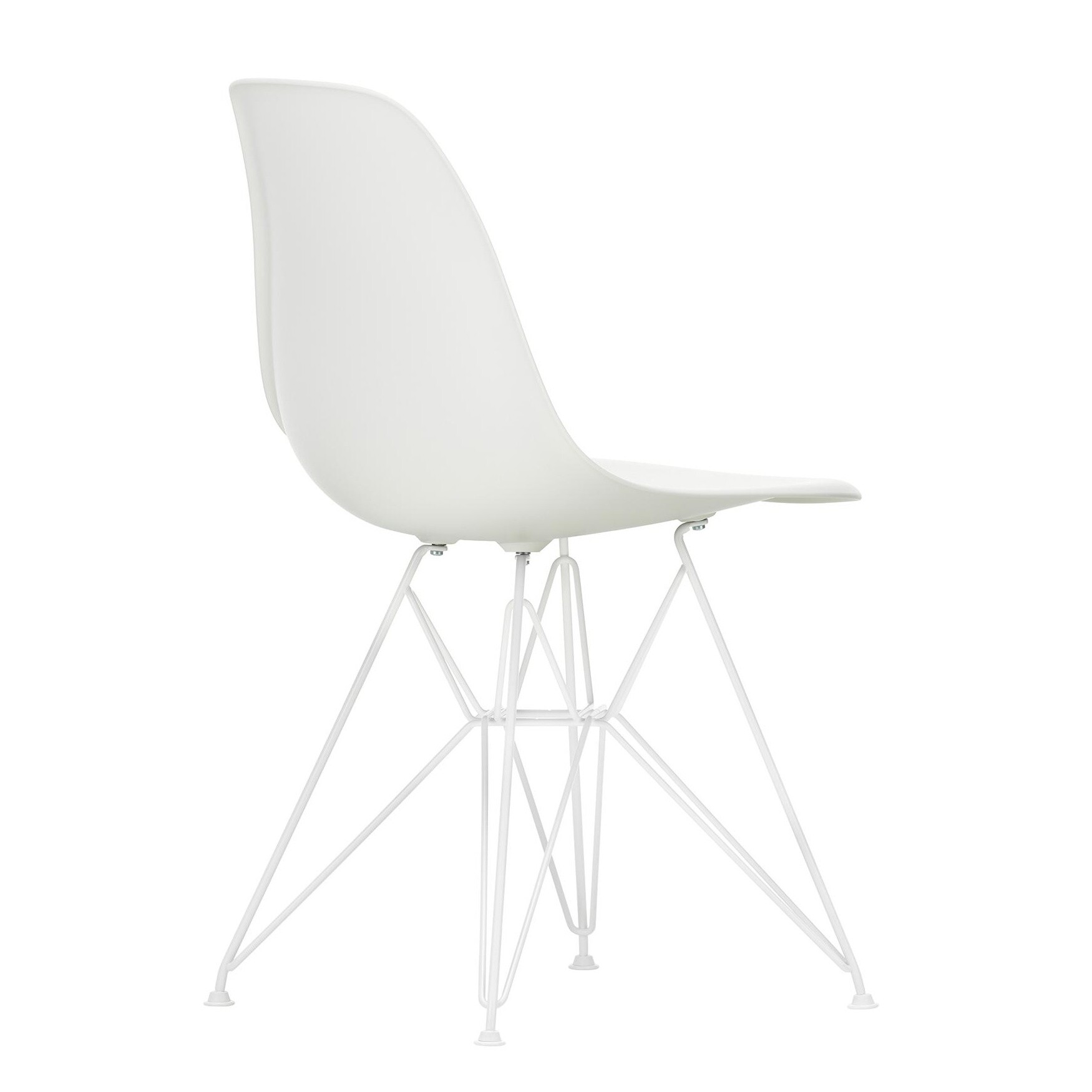 Eames Plastic Side Chair DSR White Base