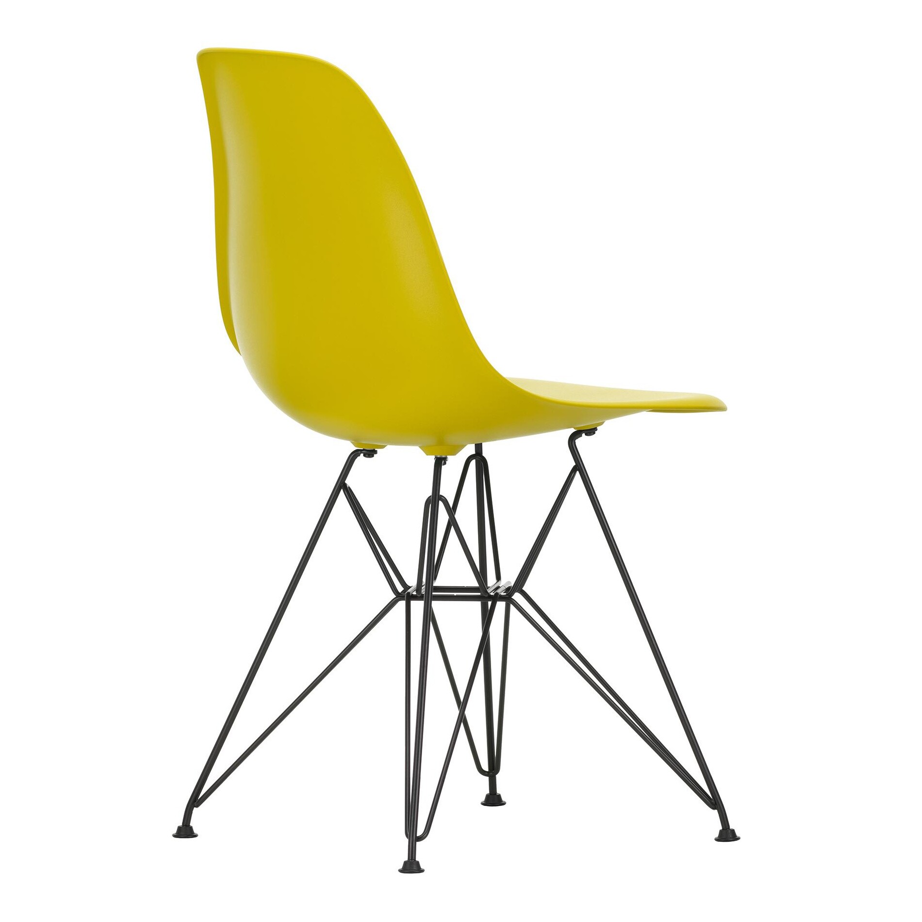 Eames Plastic Side Chair DSR RE Black Base