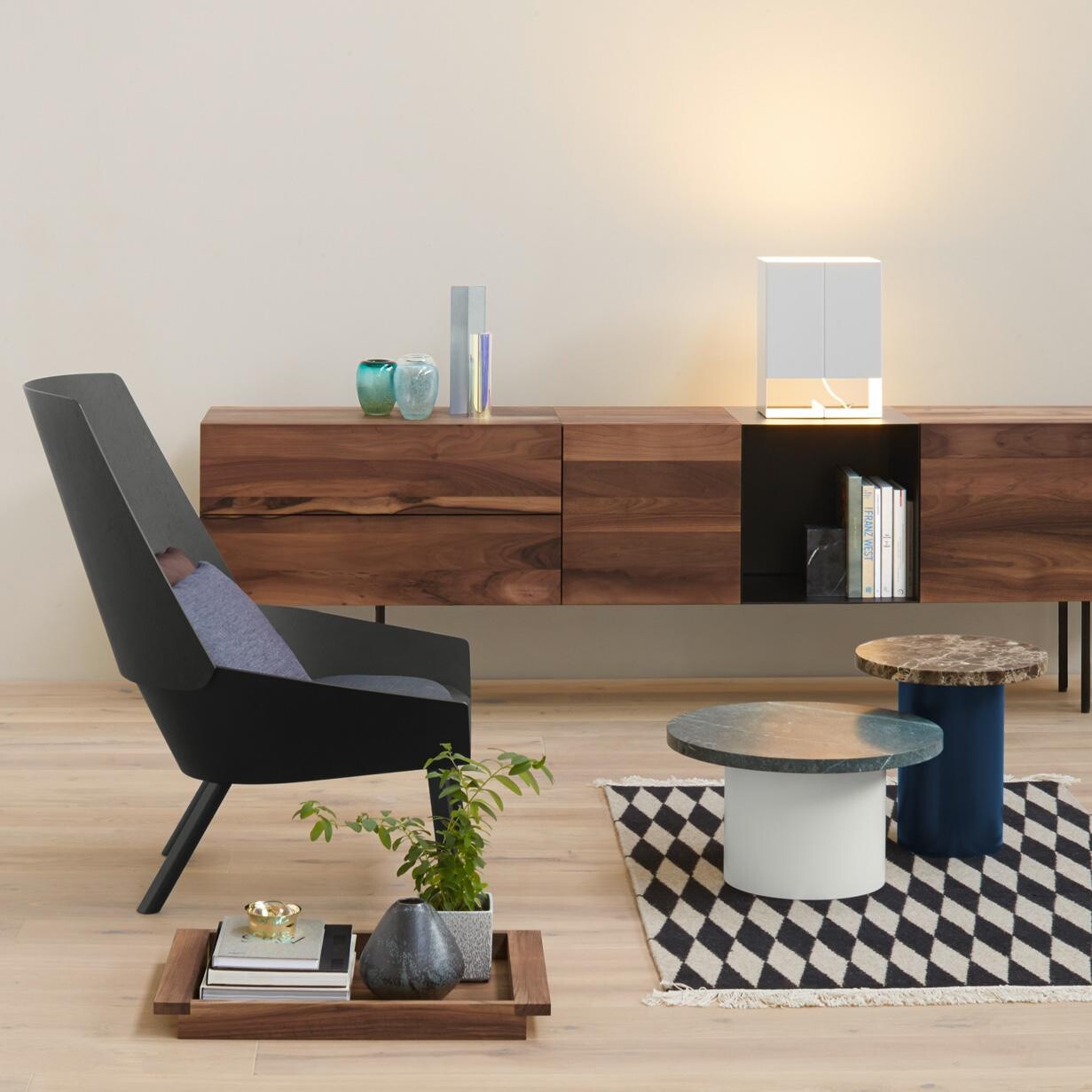 Mahnaz Wall Chest of Drawers