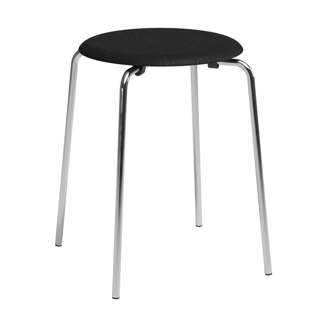 DOT™ Stool Veneer Chromed Steel Base