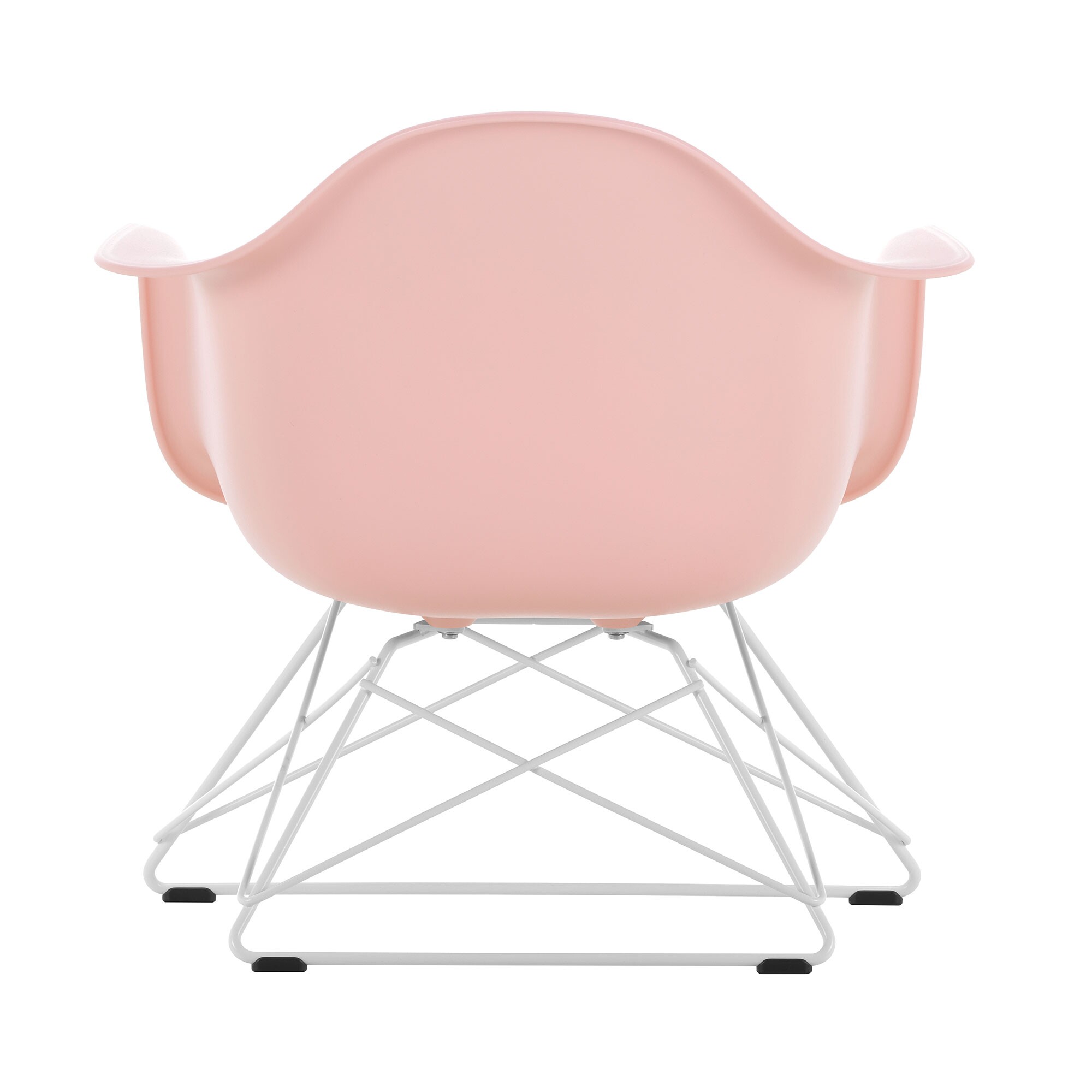 Eames Plastic Armchair LAR RE White Base