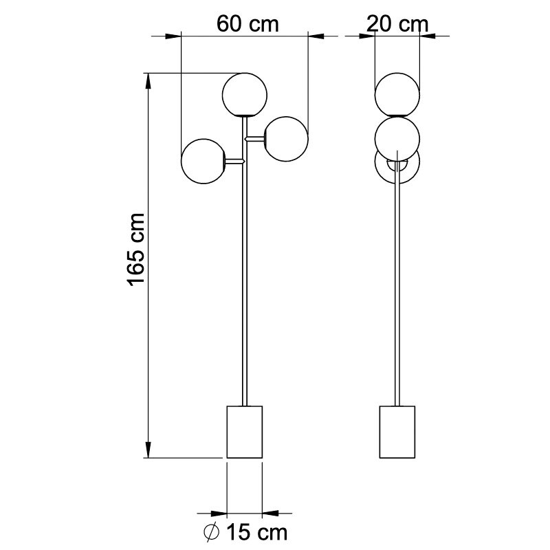 Full Moon Floor Lamp