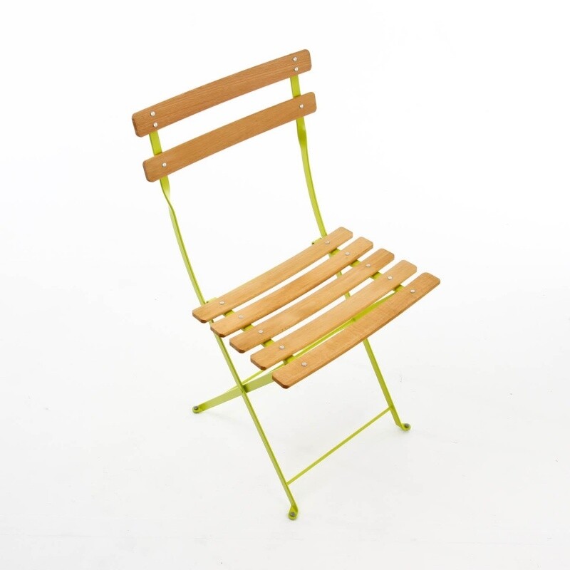 Bistro Naturel Folding Chair Set of 4