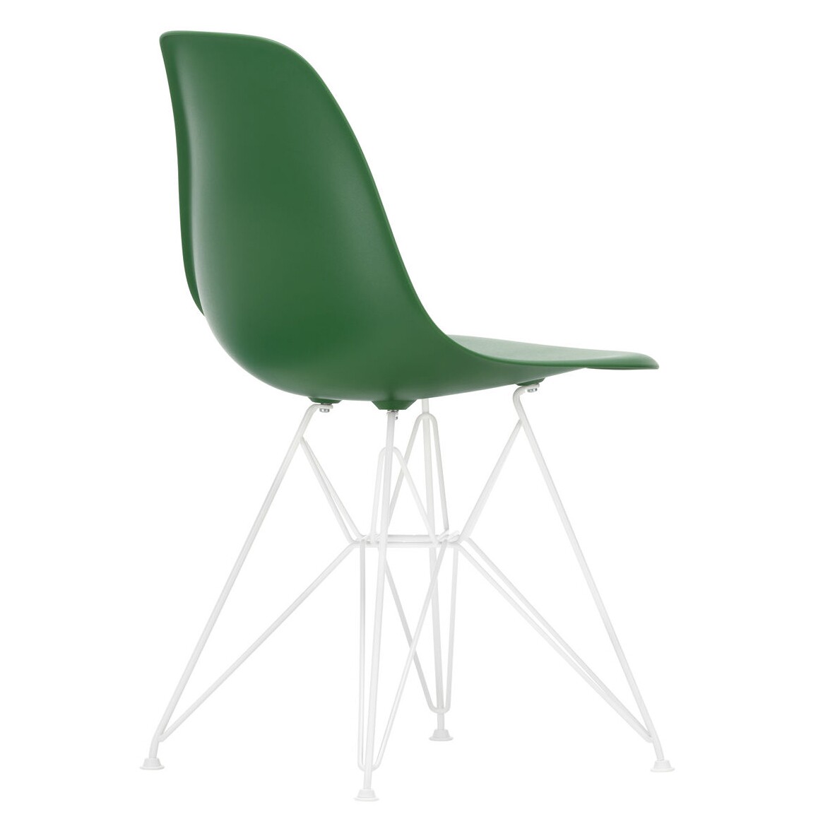 Eames Plastic Side Chair DSR RE White Base