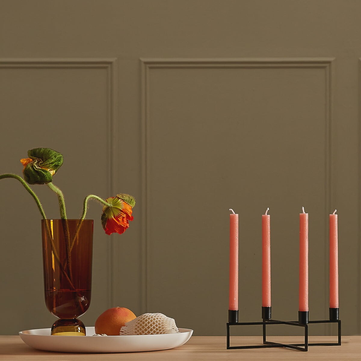 4Flames Candle Holder 28.5x28.5cm