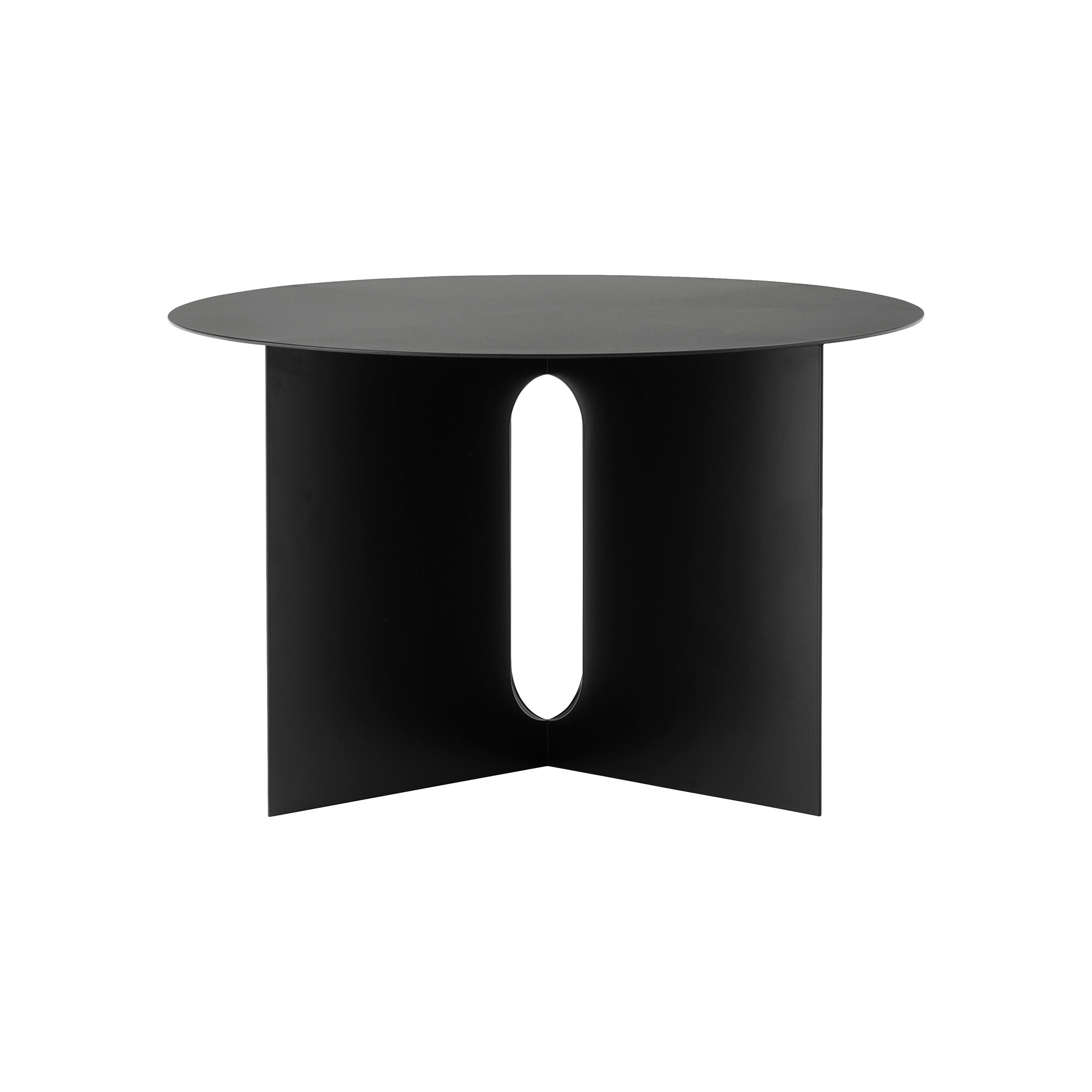 Androgyne Side Table Steel Ø 63cm