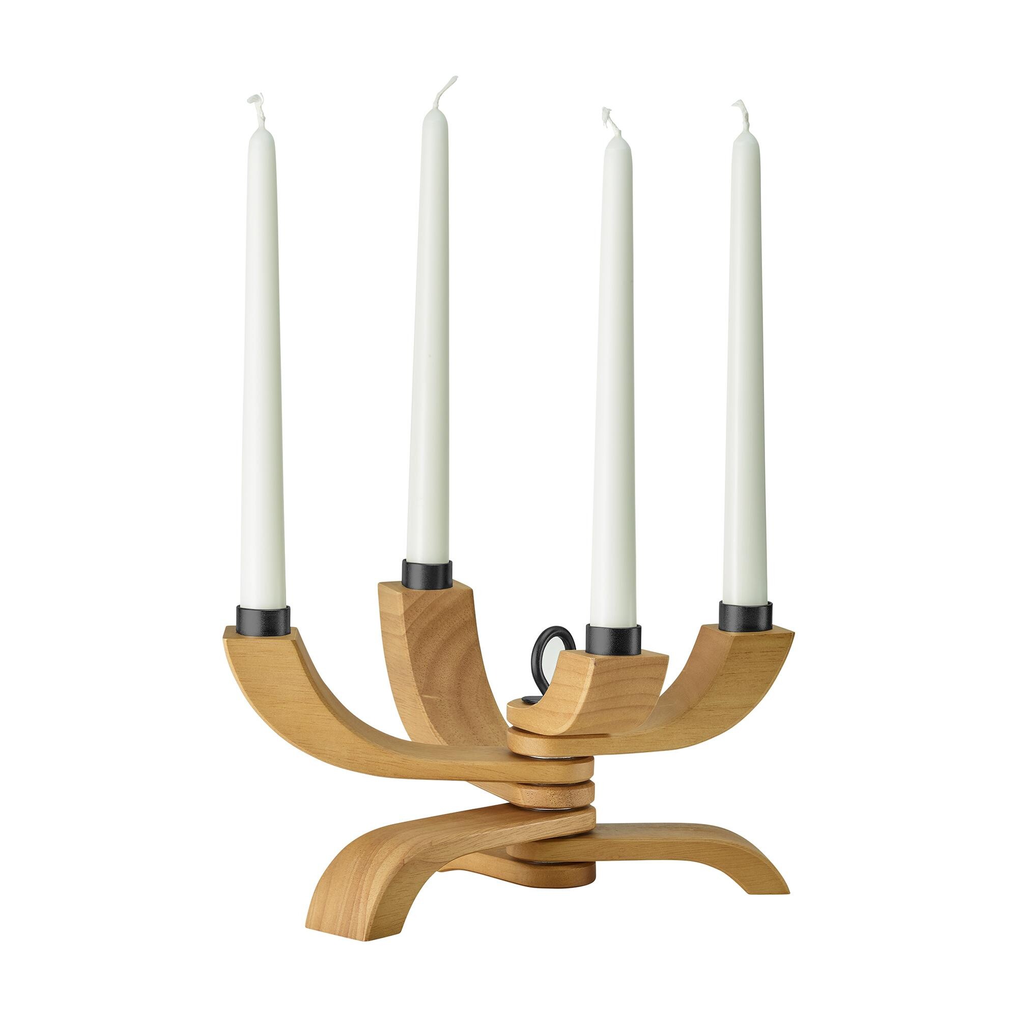 Nordic Light Wood Candle Holder