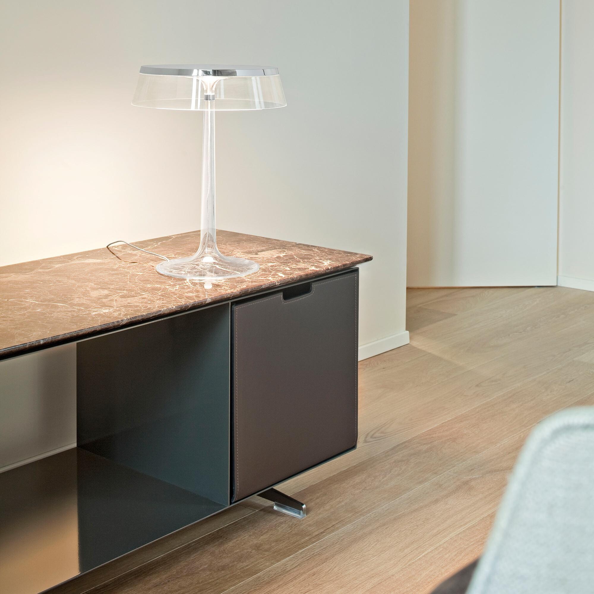 Bon Jour LED Table Lamp Chrome