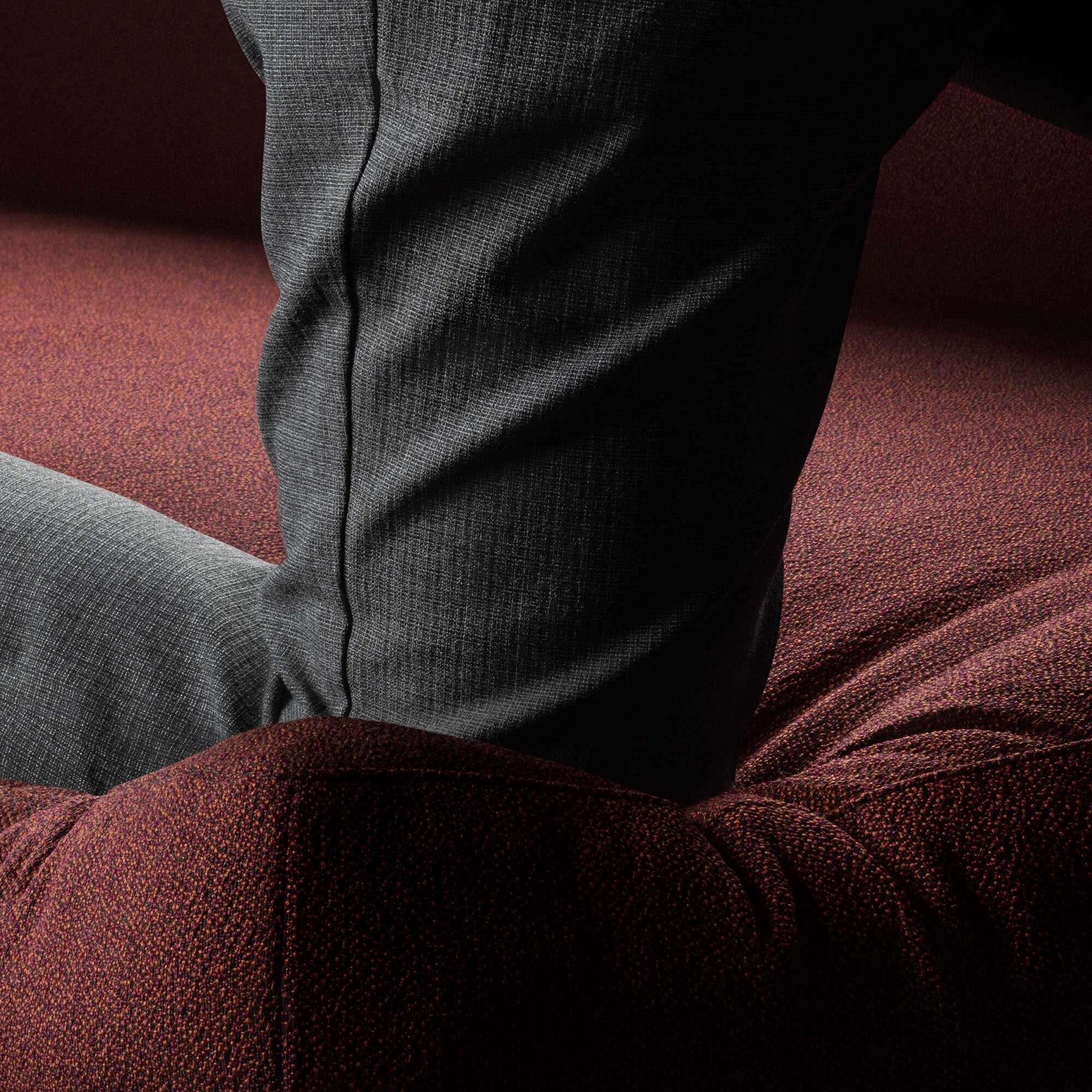 Anagram flexibles Modul-Sofa with Table 226.5x95cm