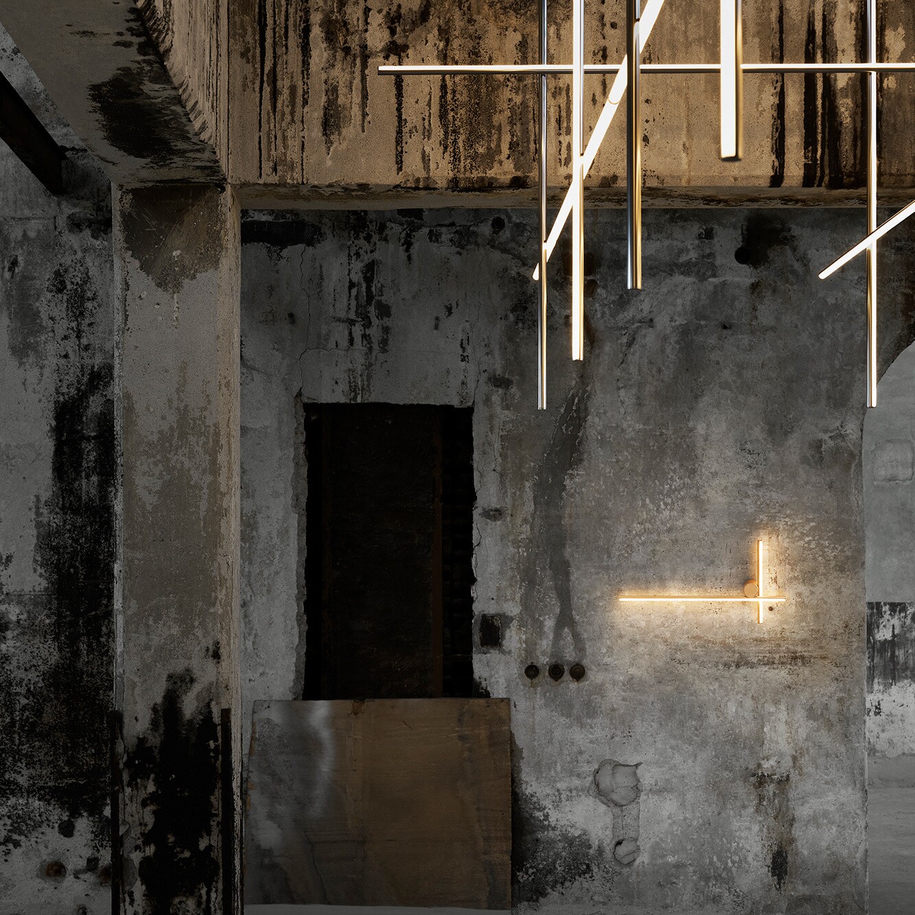 Coordinates Wall 2 LED Wall Lamp