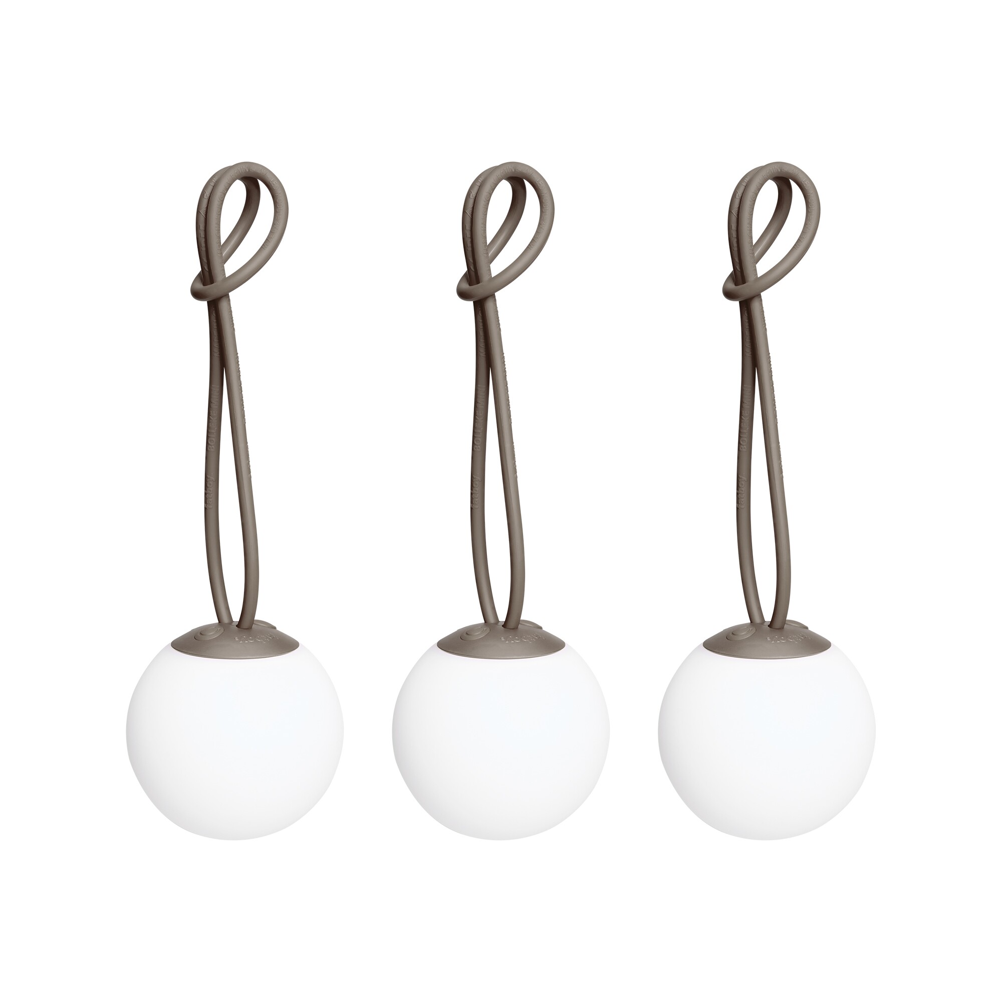 Bolleke Mini LED Hanging Lamp with Battery Set of 3