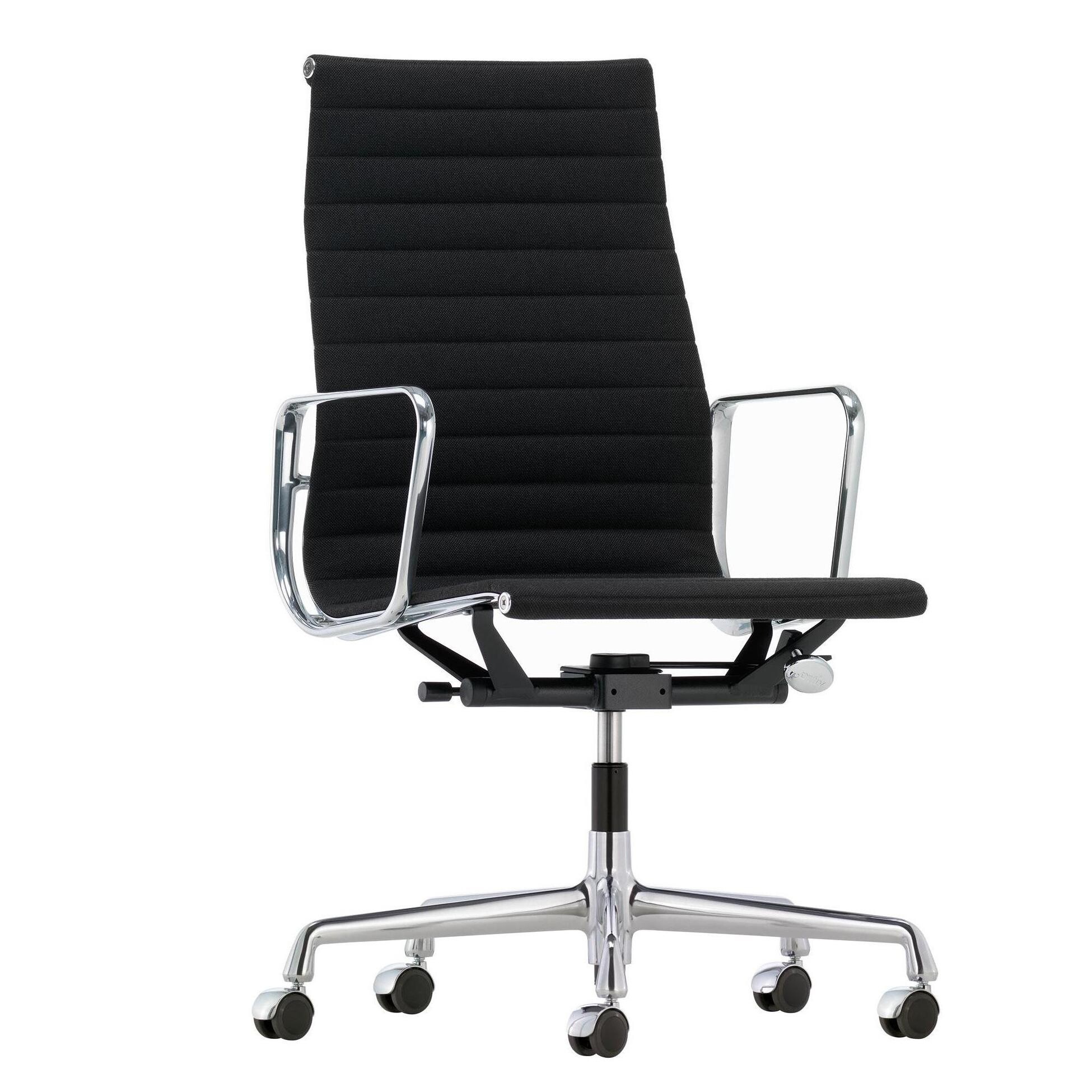 EA 119 Aluminium Chair Fabric Chromed Base