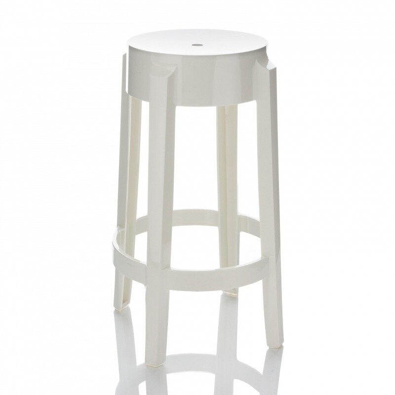 Charles Ghost Stool 65cm