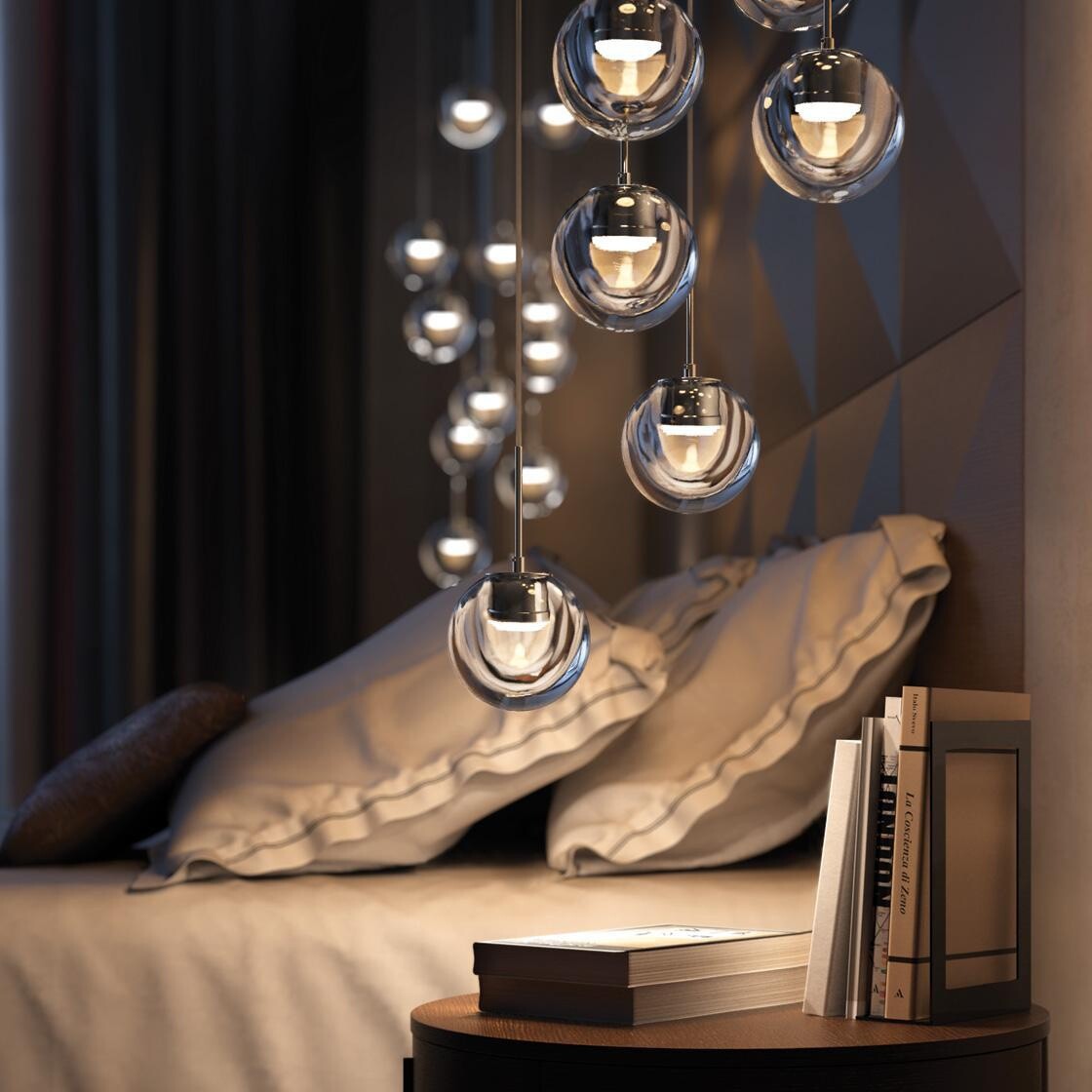 Dew 7 LED Suspension Lamp