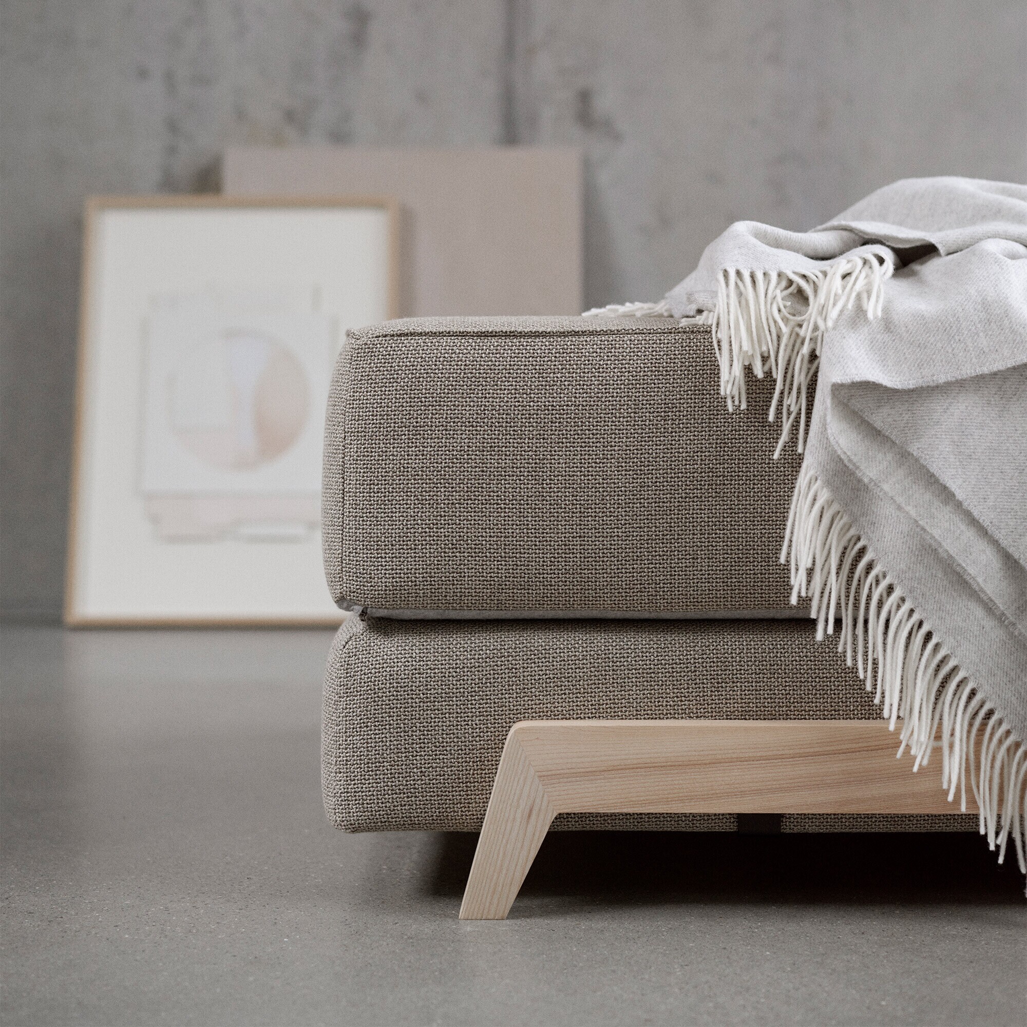 Frame Day Bed with Cold Foam Mattress