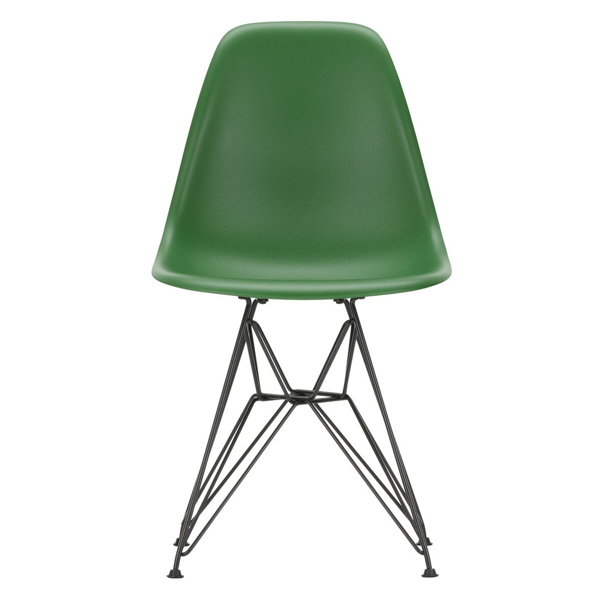 Eames Plastic Side Chair DSR RE Black Base