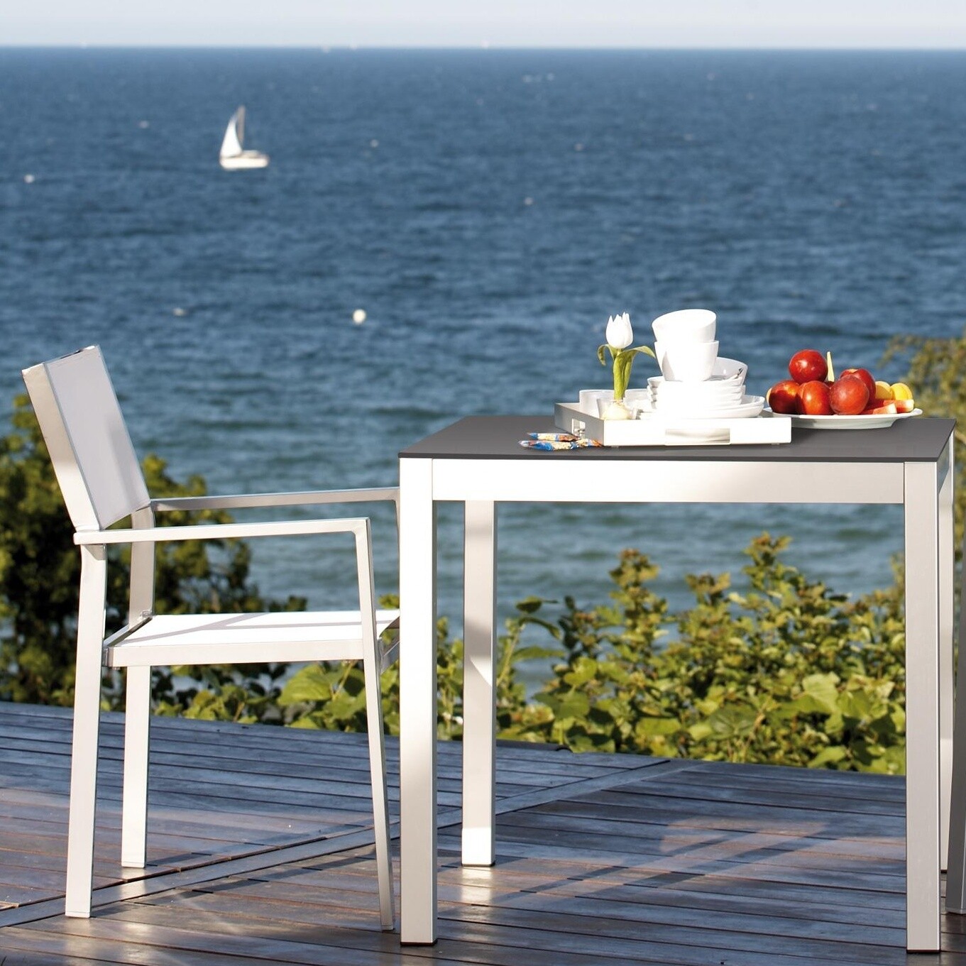 Cubic Garden Armchair Set of 4