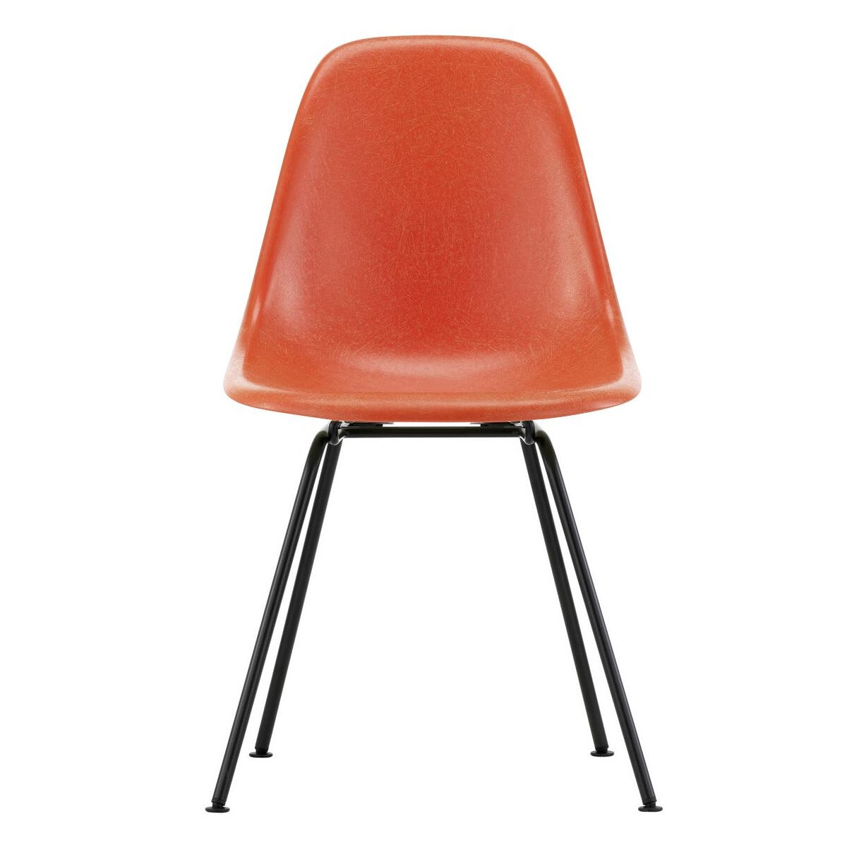 Eames Fiberglass Side Chair DSX Black Base
