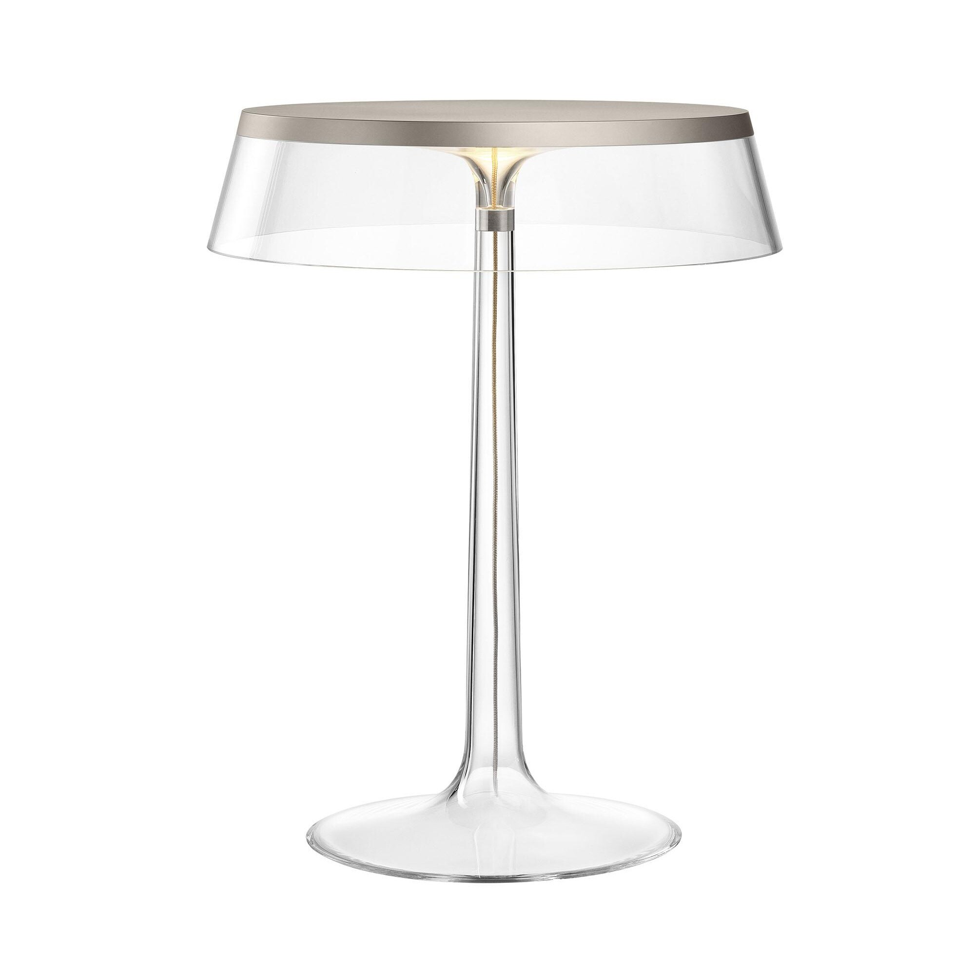 Bon Jour LED Table Lamp Chrome Matt