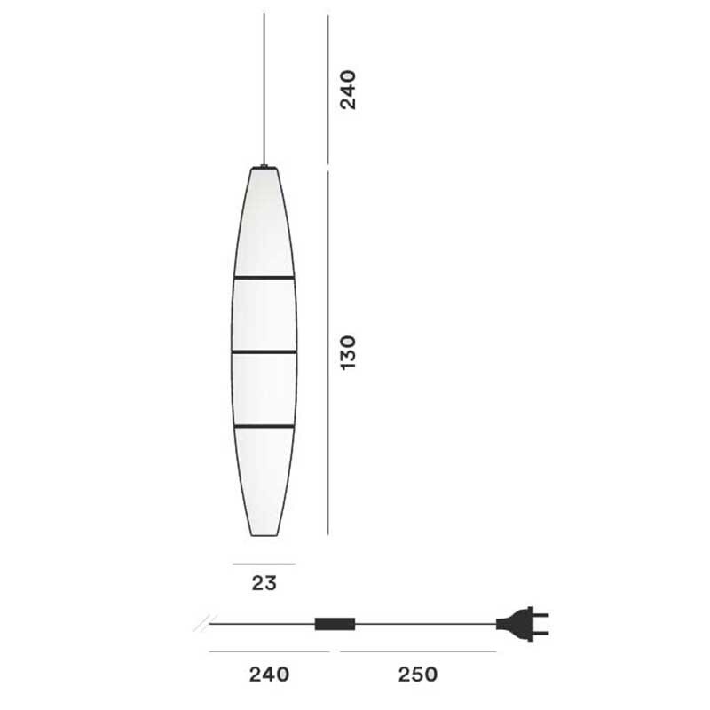 Havana Outdoor Suspension Lamp