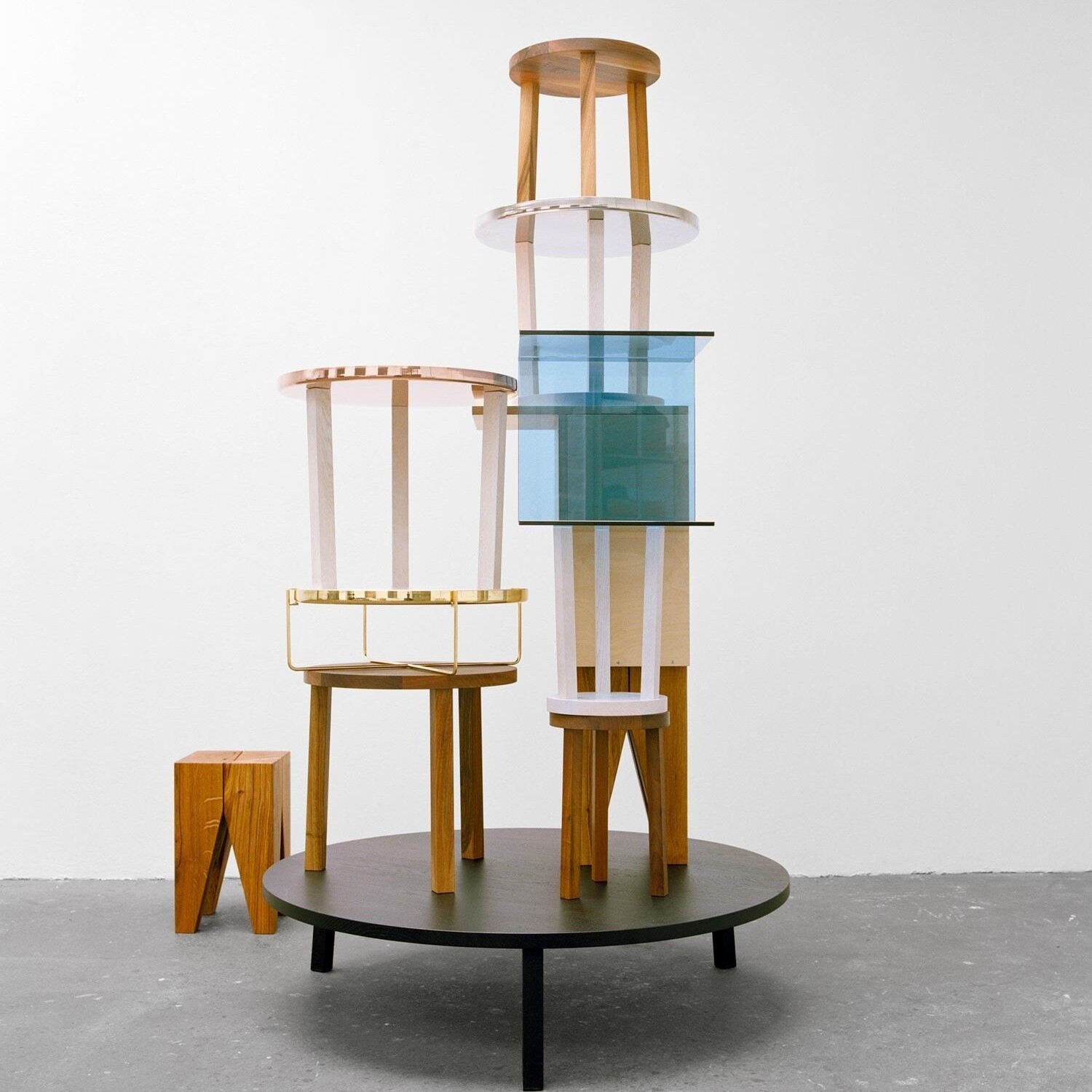 e15 PA03 Alex Side Table Set