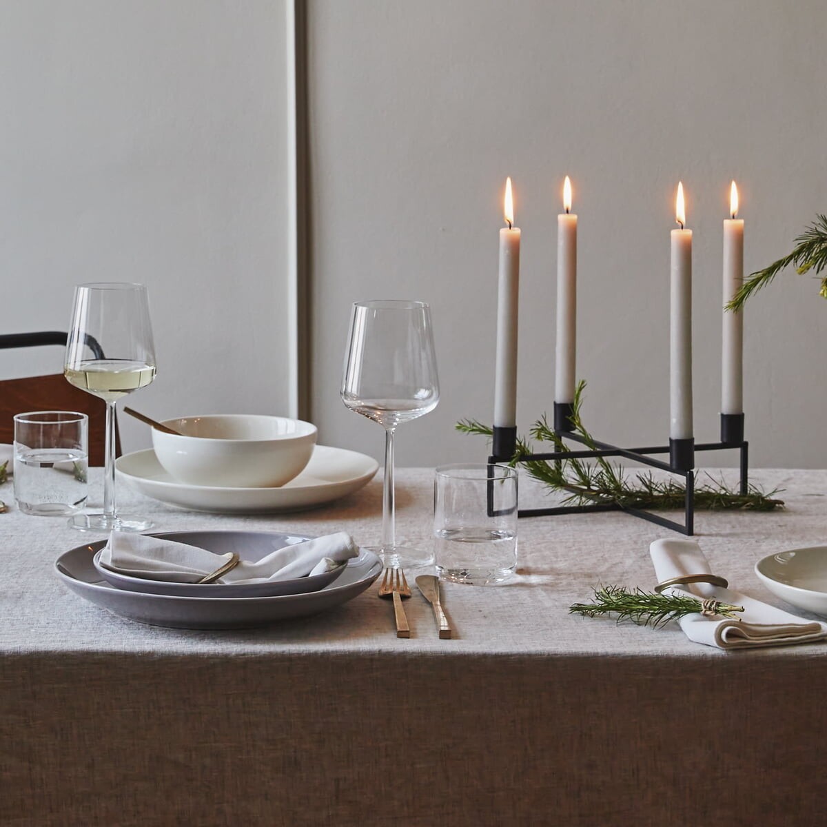 4Flames Candle Holder 28.5x28.5cm