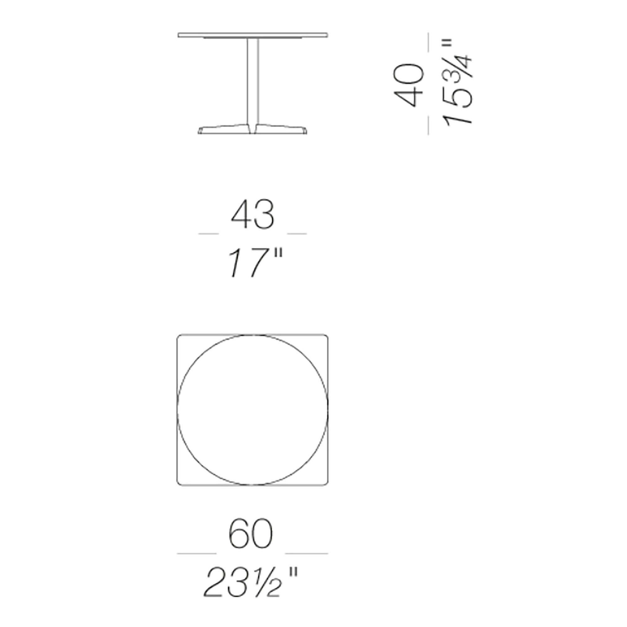 Auki P15 Side Table H40cm