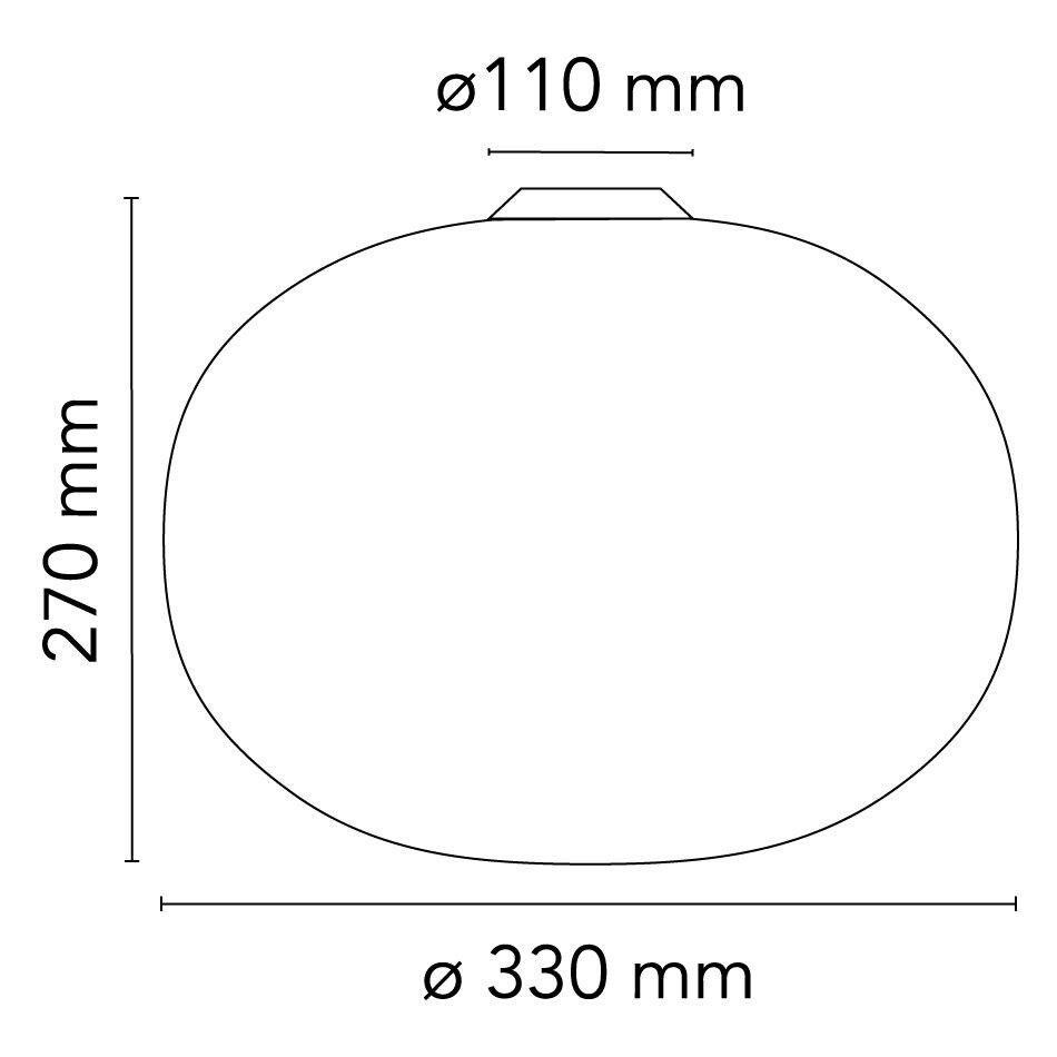 Glo Ball C1 Ceiling Lamp