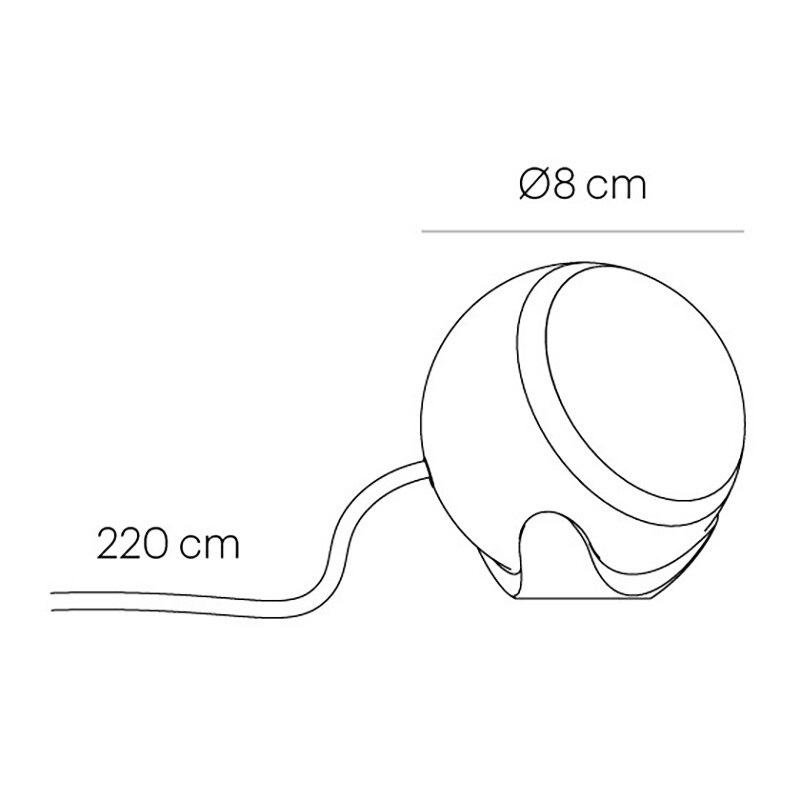 Falling In Love LED Floor-/Table Lamp