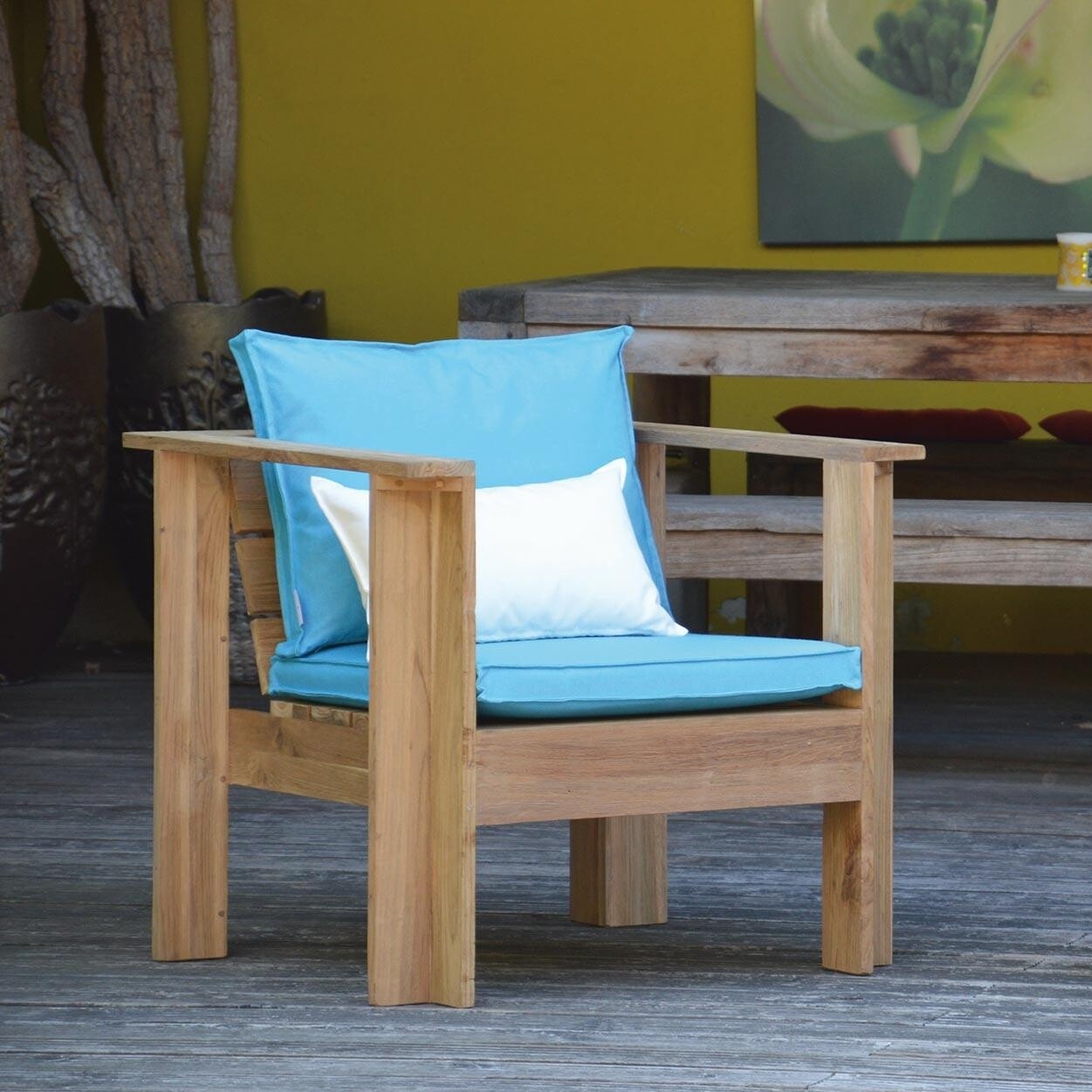 Jan Kurtz Outdoor Box Chair Cushion 50x50cm